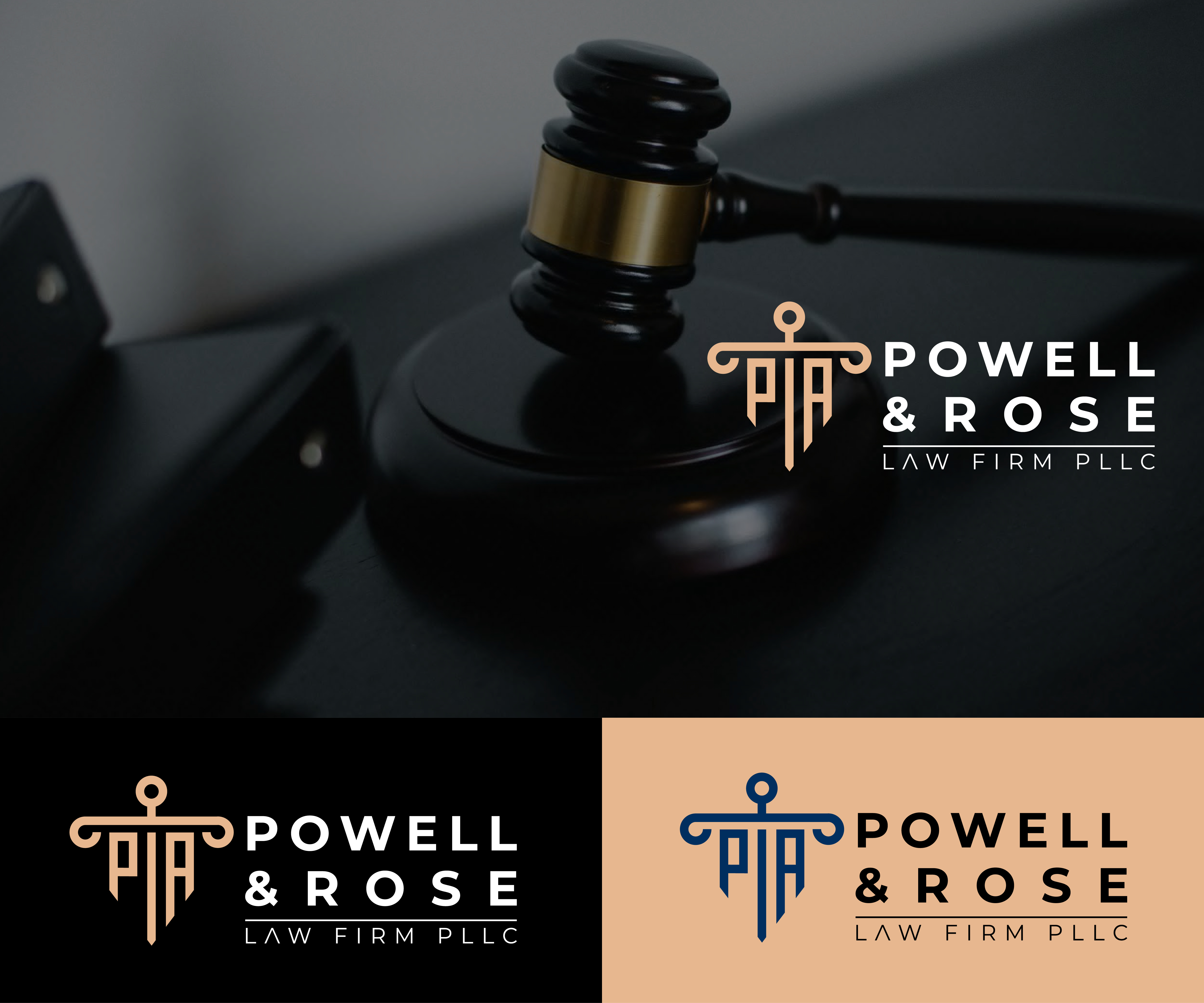 Diseño de Logo por Tube light para Law Offices of David L Powell, PLLC | Diseño #30720457