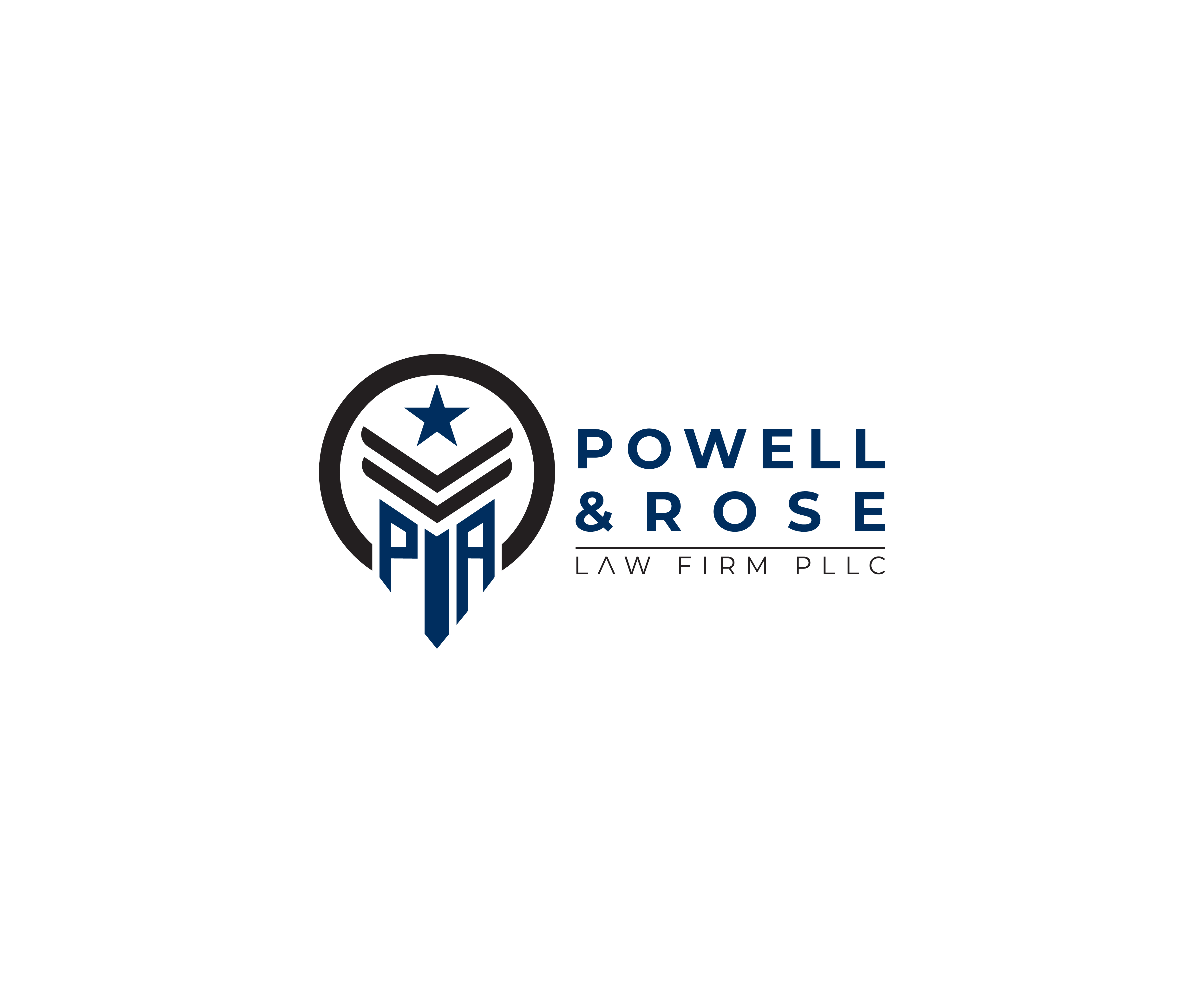 Logo Design by Tube light for Law Offices of David L Powell, PLLC | Design #30724586
