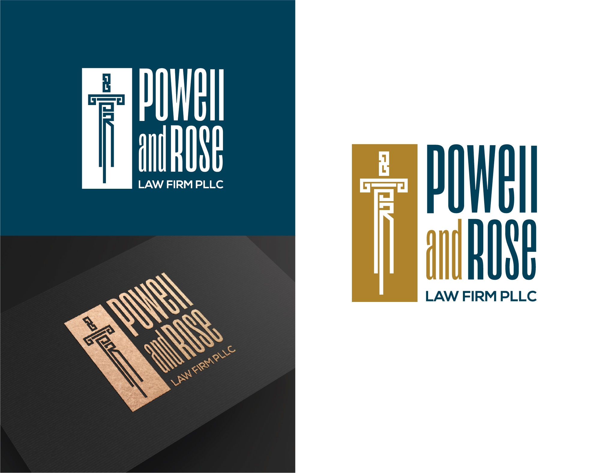 Design de Logo par Pixel Rain pour Law Offices of David L Powell, PLLC | Design #30736160