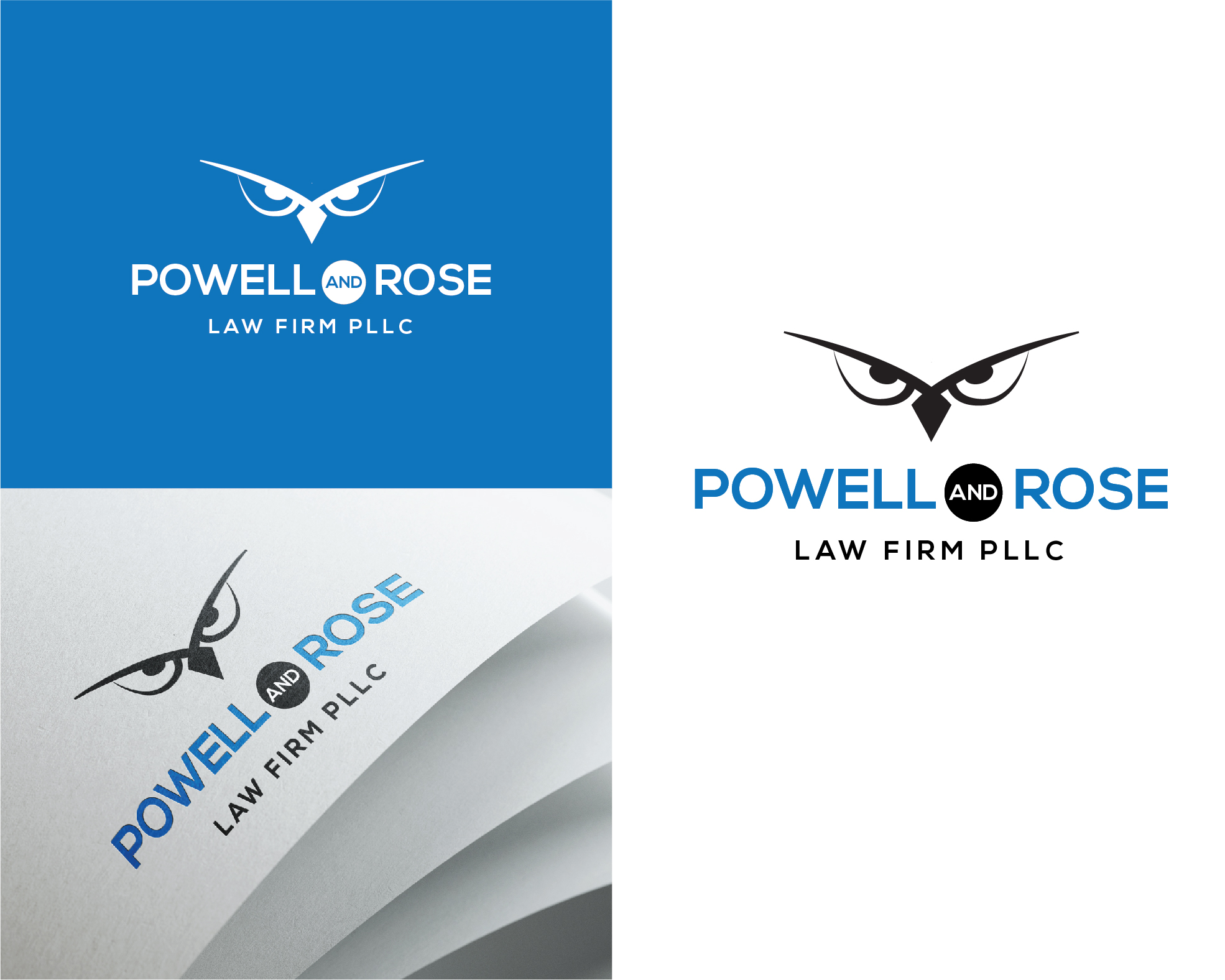 Logo-Design von Pixel Rain für Law Offices of David L Powell, PLLC | Design #30737012