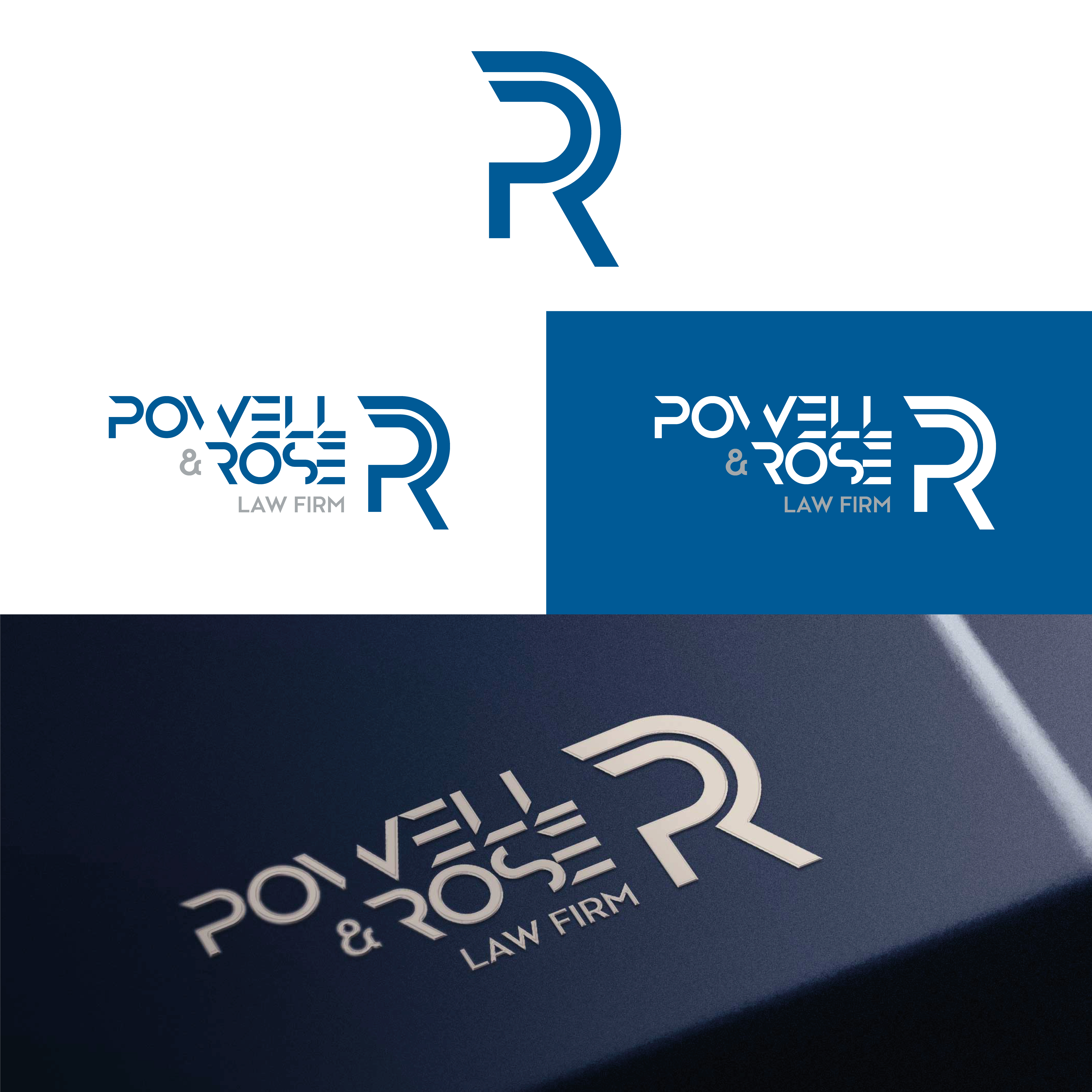 Logo Design by Ernesto Alvarez for Law Offices of David L Powell, PLLC | Design #30732840