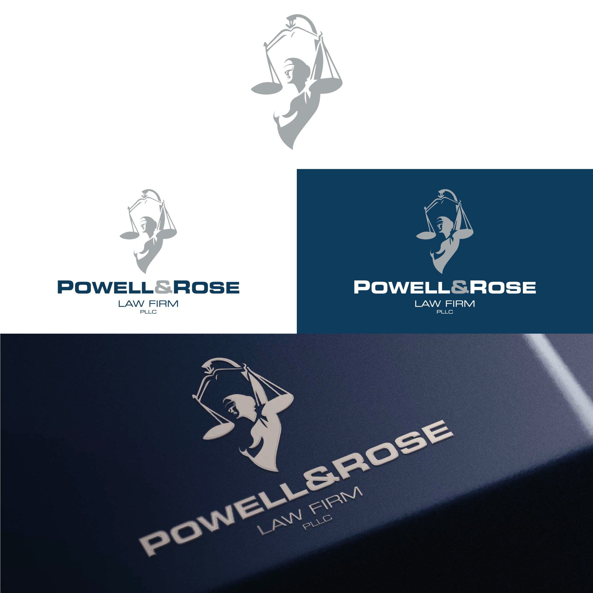 Logo Design by Ernesto Alvarez for Law Offices of David L Powell, PLLC | Design #30733215