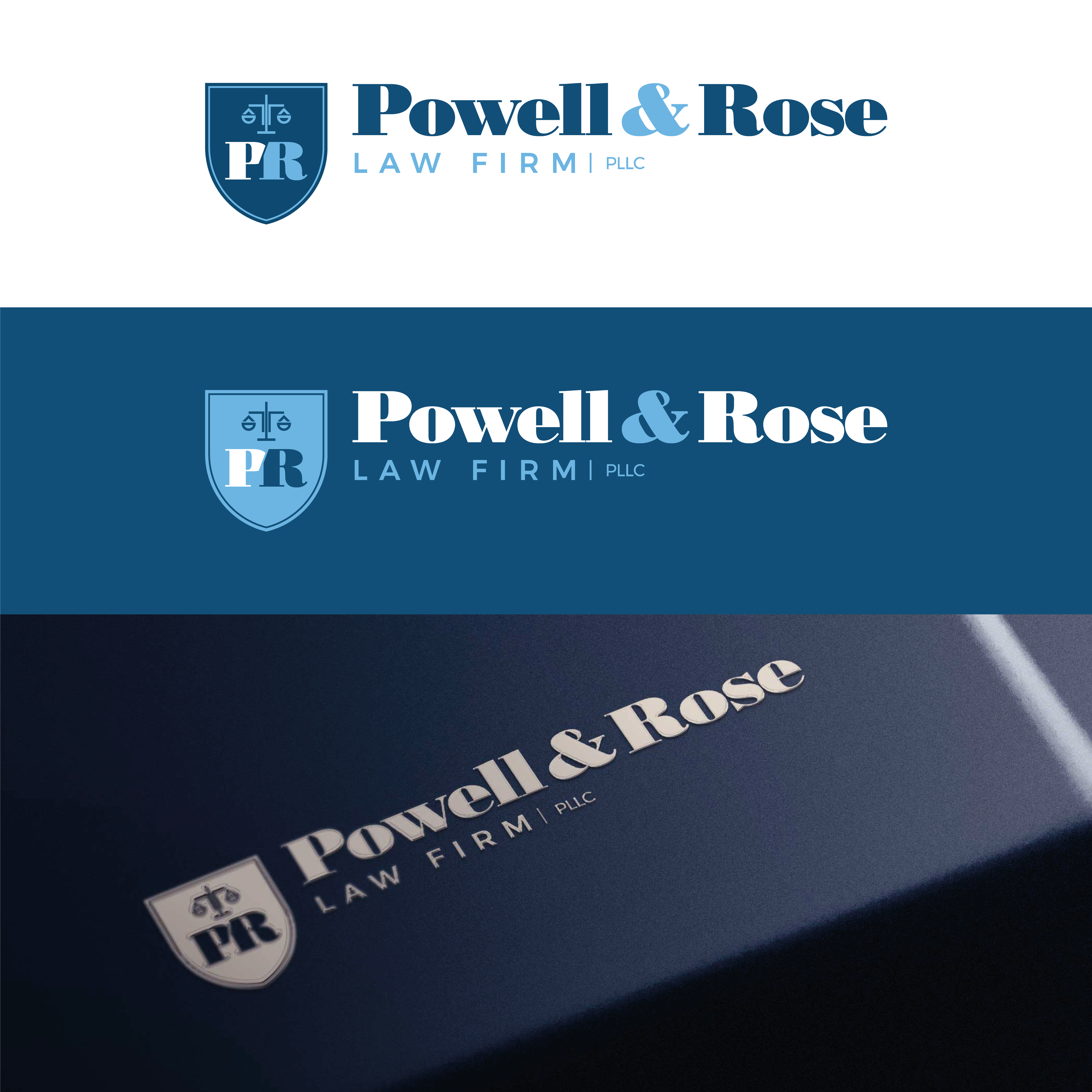 Logo Design by Ernesto Alvarez for Law Offices of David L Powell, PLLC | Design #30738220