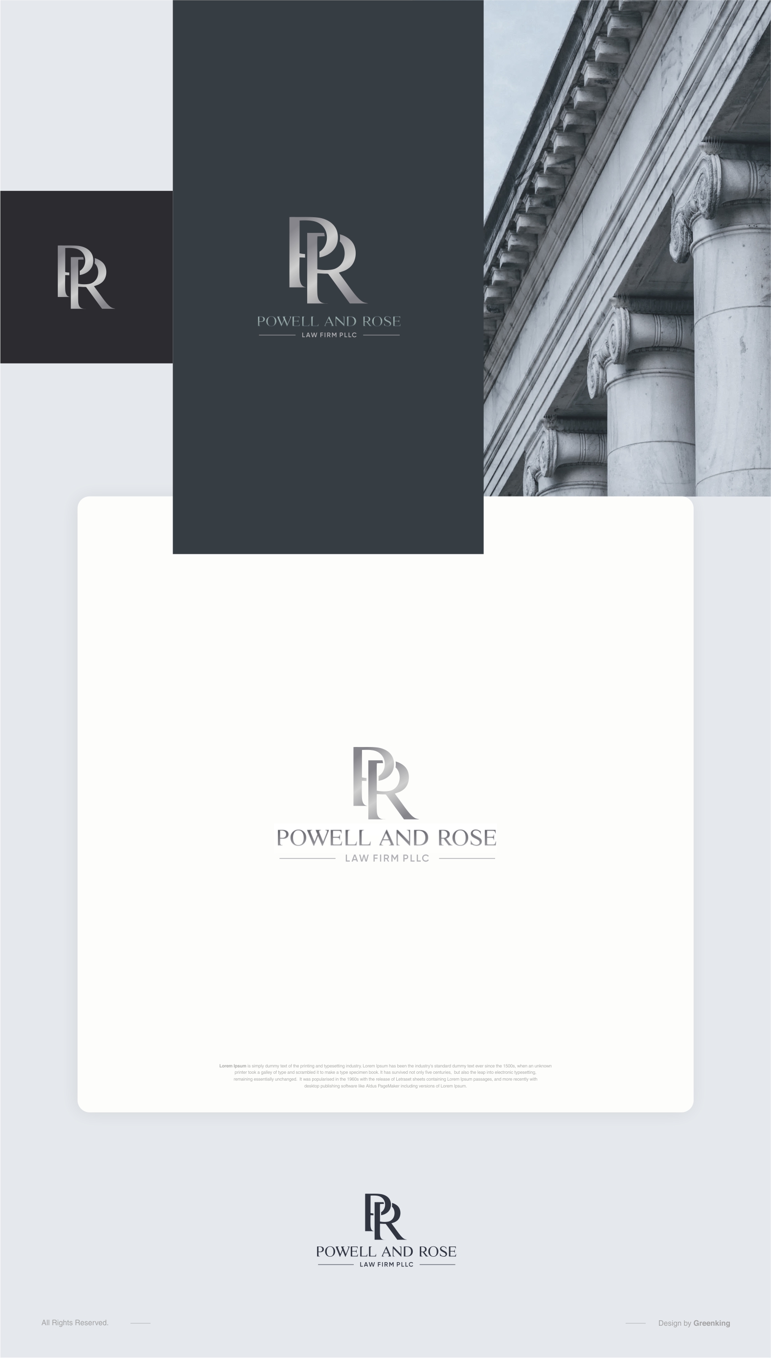 Logo Design by greenking™ for Law Offices of David L Powell, PLLC | Design #30732728