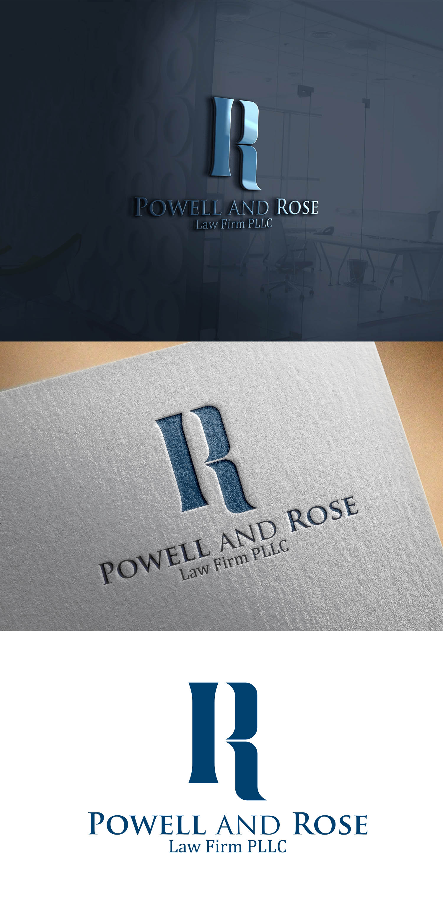 Logo Design by sariaka for Law Offices of David L Powell, PLLC | Design #30724055
