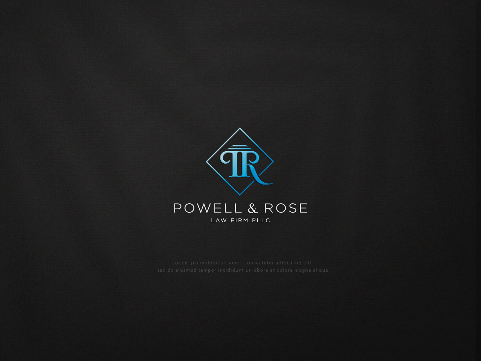 Logo Design by el. for Law Offices of David L Powell, PLLC | Design #30719229
