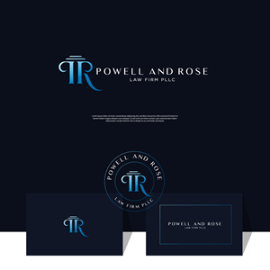 Logo Design by el. for Law Offices of David L Powell, PLLC | Design: #30719542