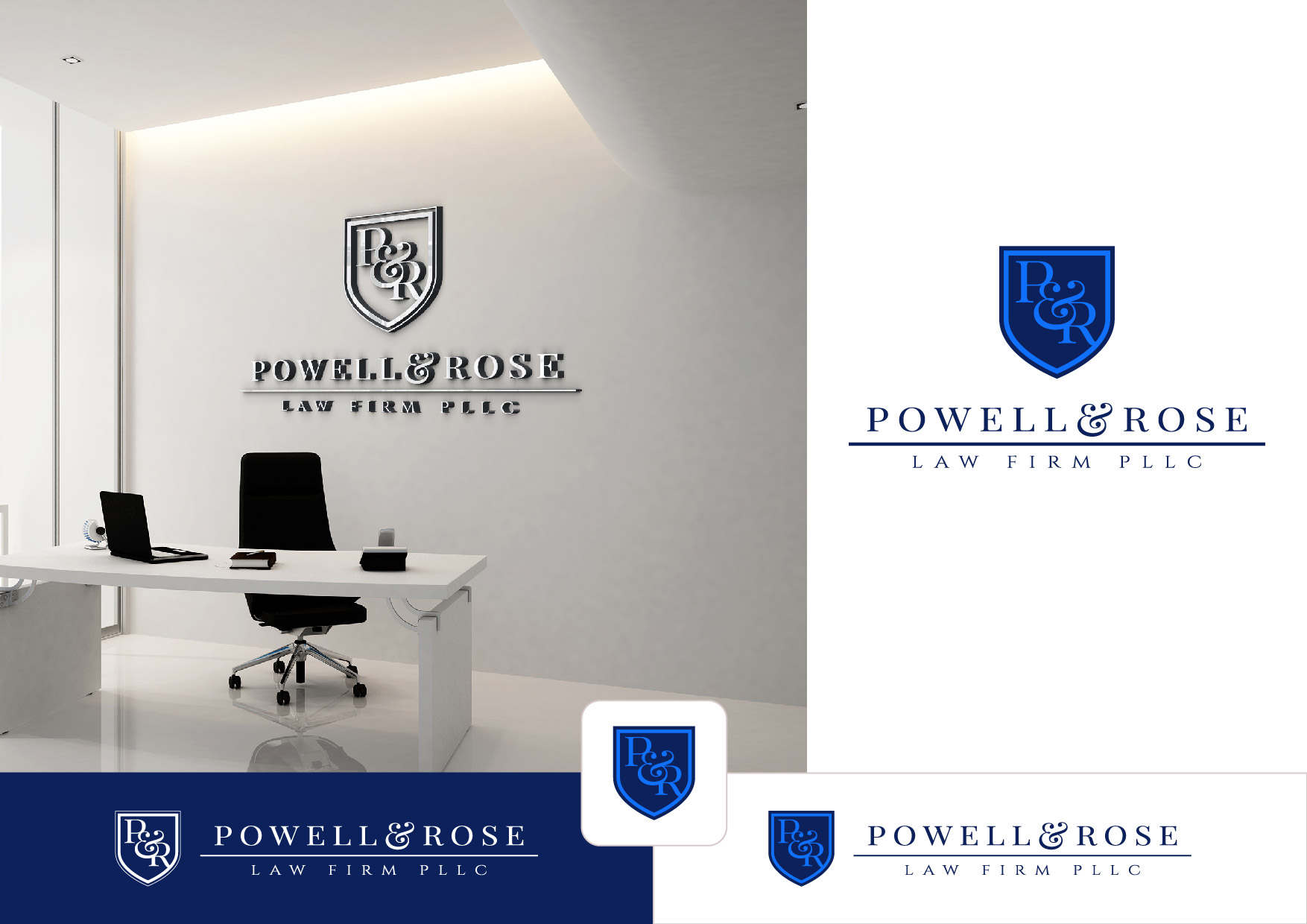 Logo Design by ~idiaz~ for Law Offices of David L Powell, PLLC | Design #30727011