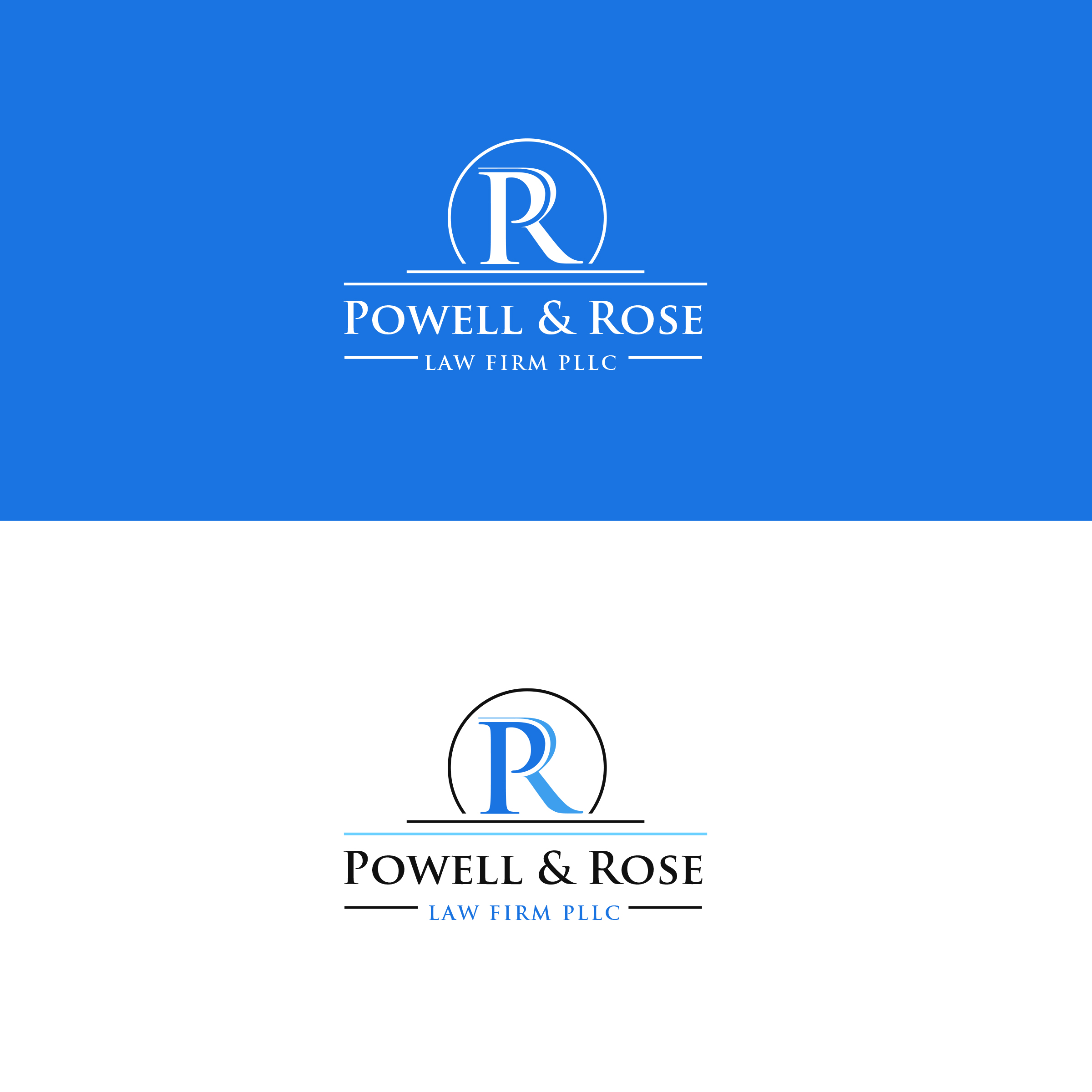 Logo Design by Logooos for Law Offices of David L Powell, PLLC | Design #30724765
