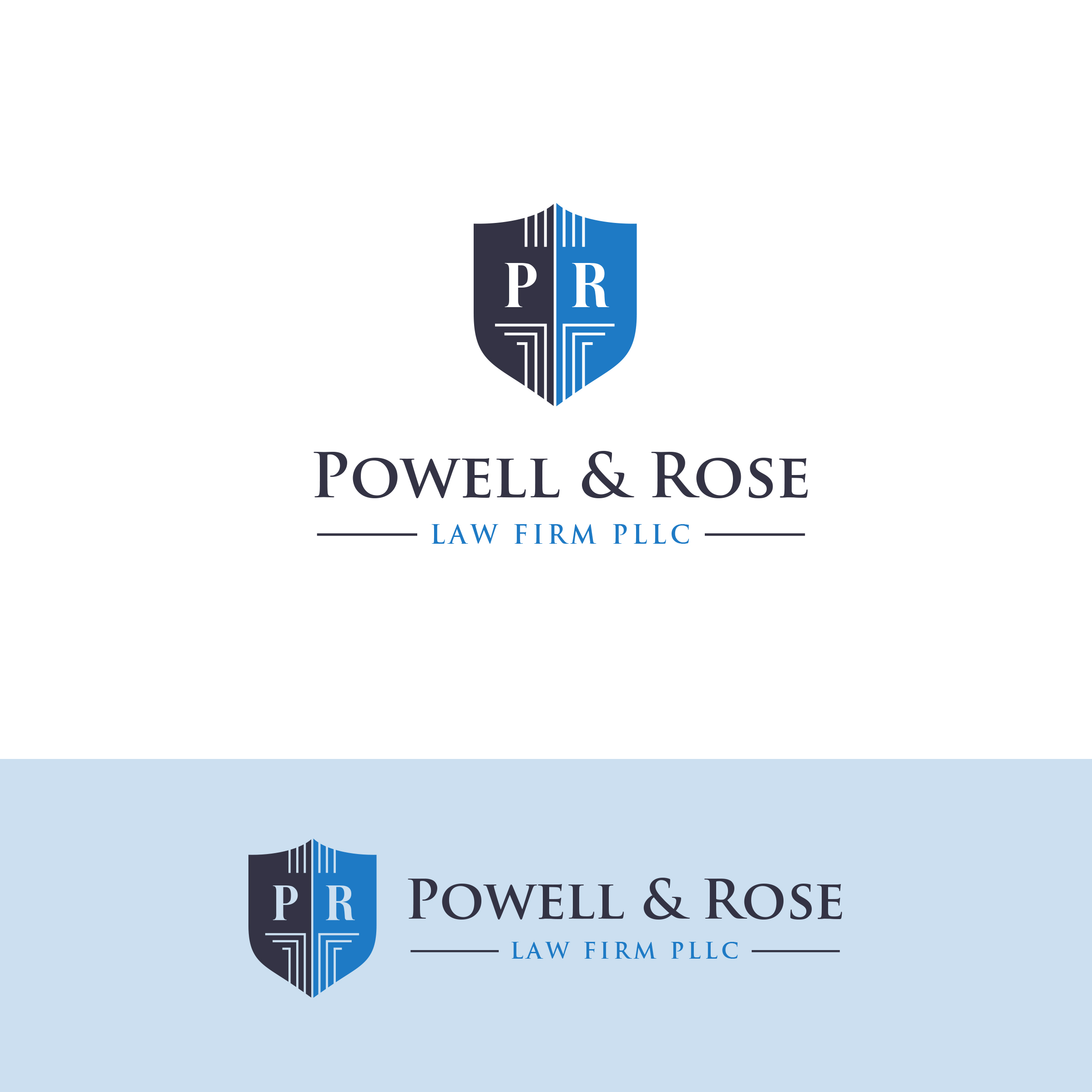 Logo Design by Logooos for Law Offices of David L Powell, PLLC | Design #30724814