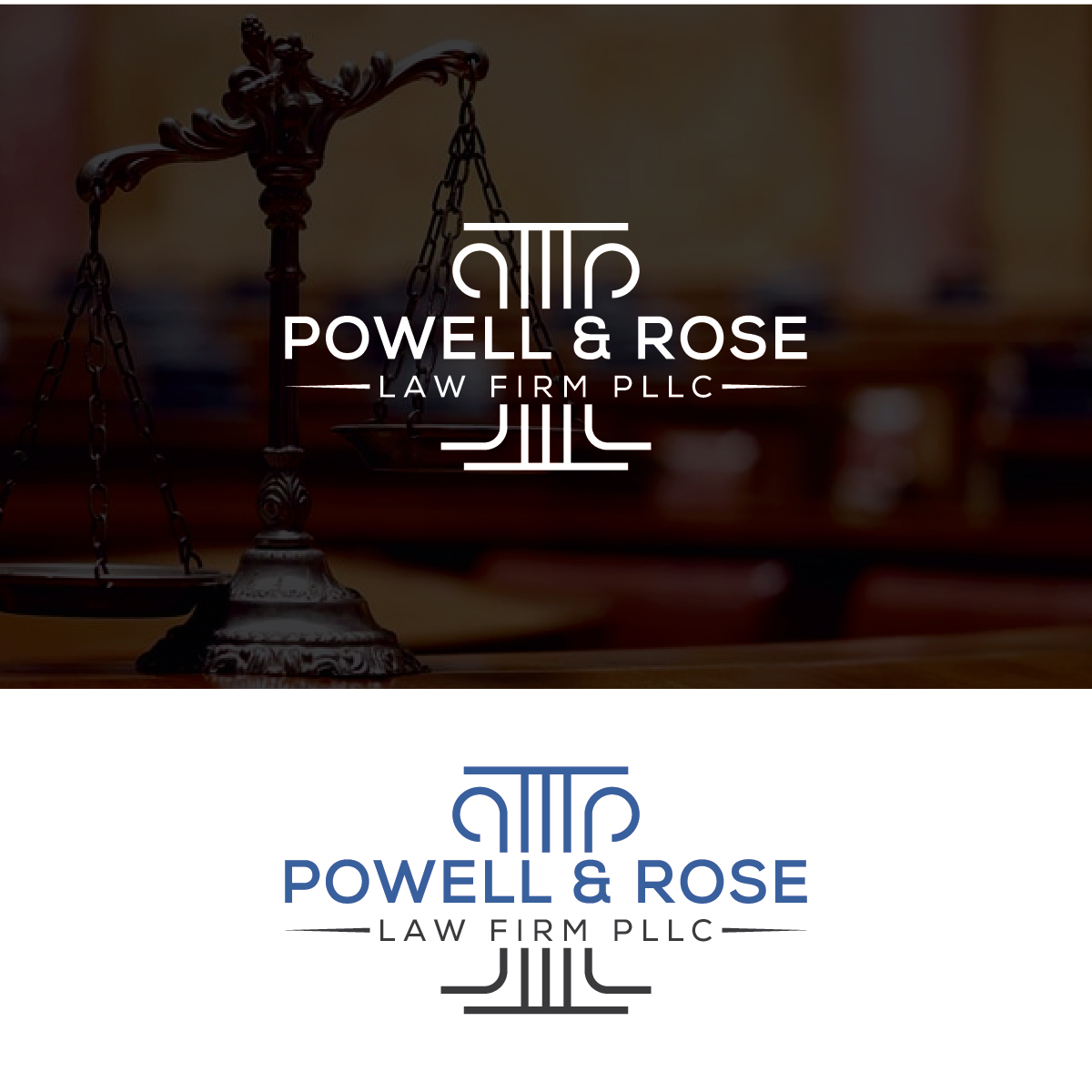 Logo Design by Deziners Zone for Law Offices of David L Powell, PLLC | Design #30720199