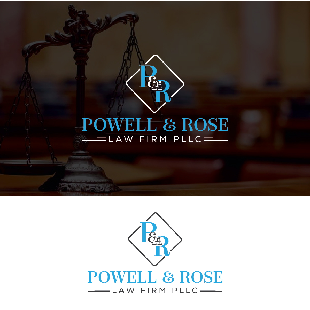 Logo Design by Deziners Zone for Law Offices of David L Powell, PLLC | Design #30720200