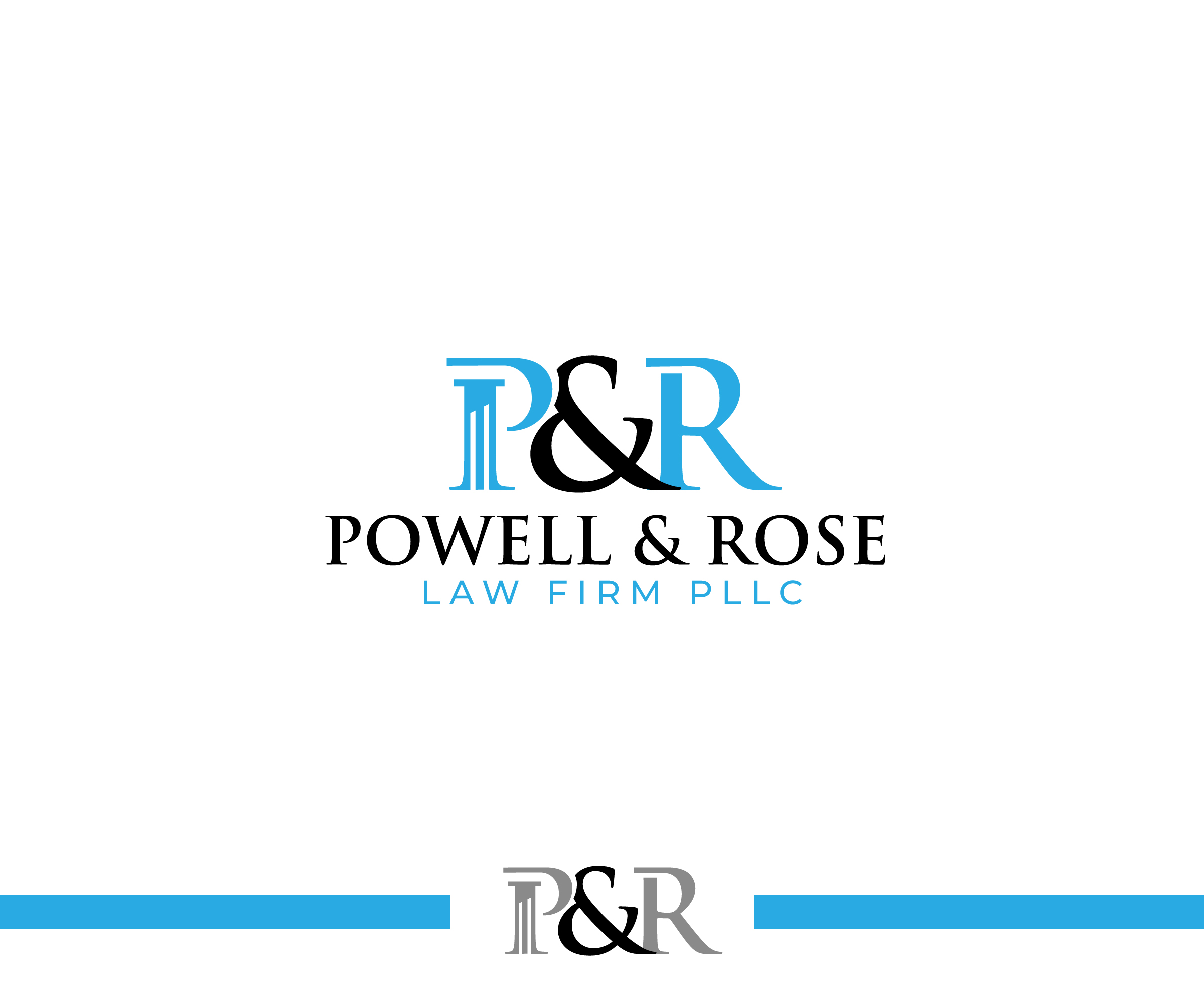 Logo Design by ecorokerz for Law Offices of David L Powell, PLLC | Design #30719837
