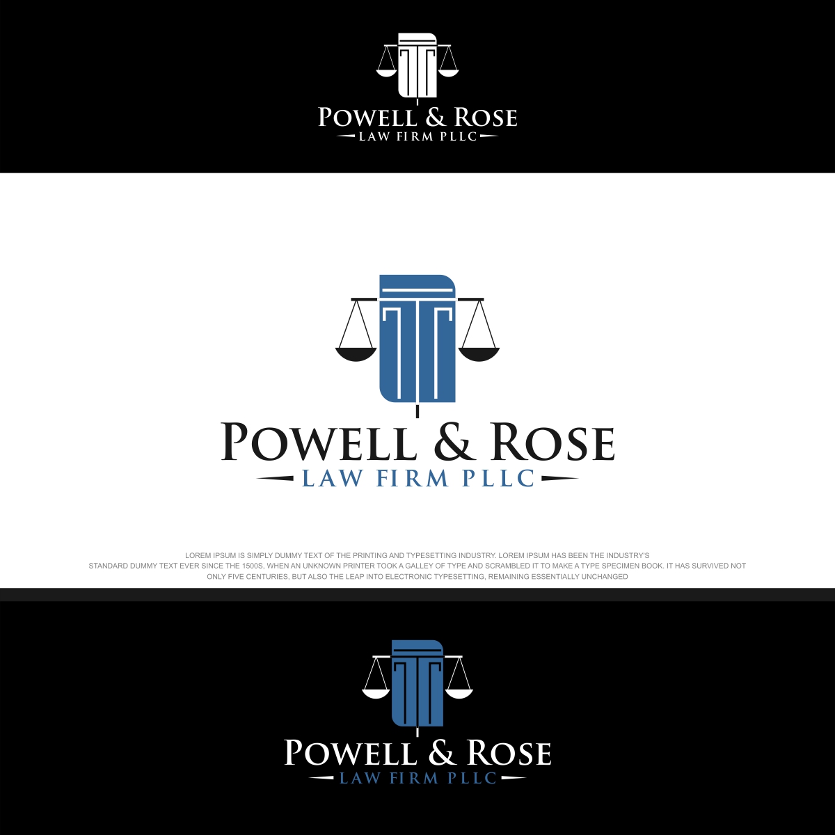 Logo Design by fly  design for Law Offices of David L Powell, PLLC | Design #30727913