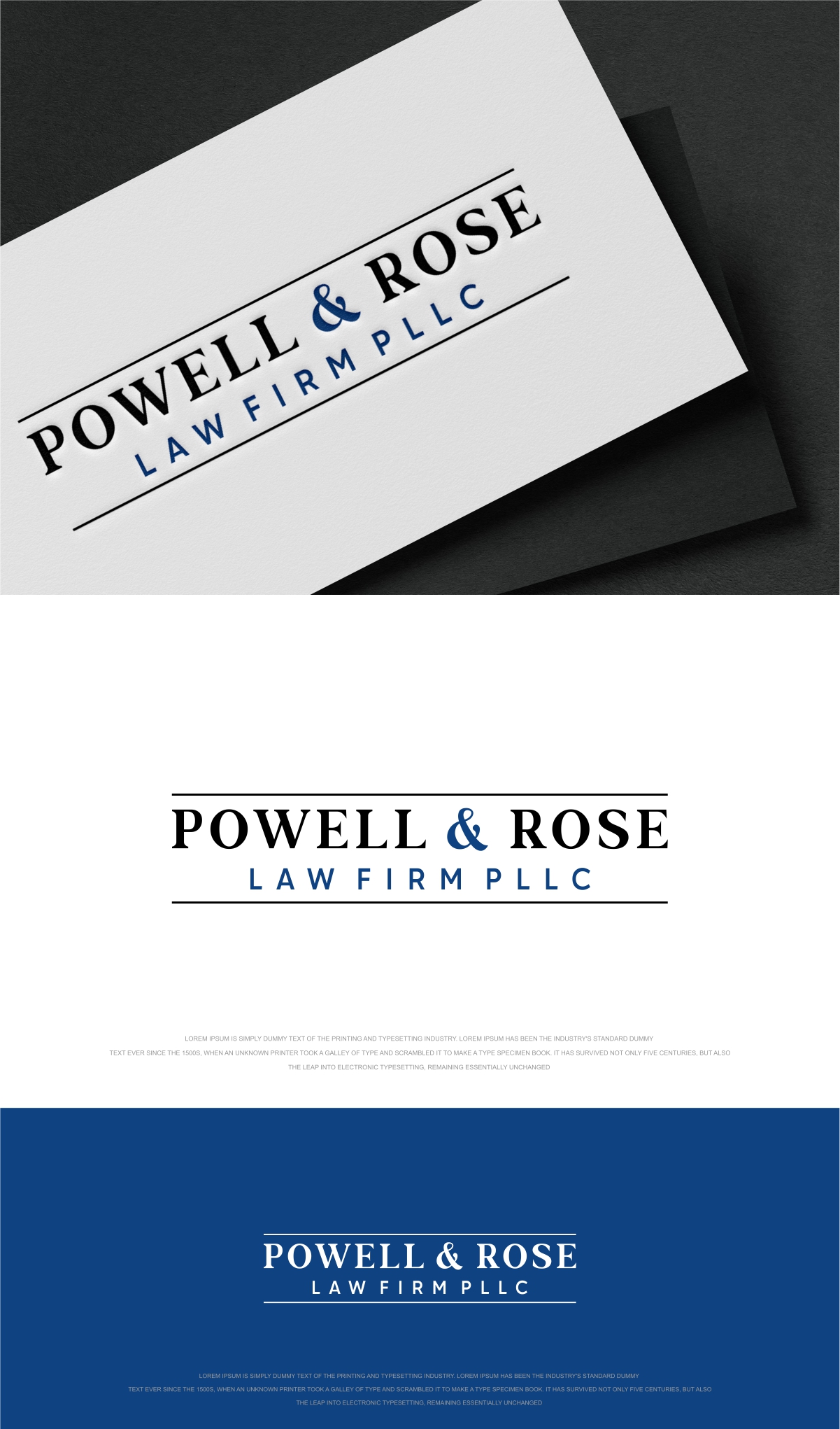 Logo Design by fly  design for Law Offices of David L Powell, PLLC | Design #30729424