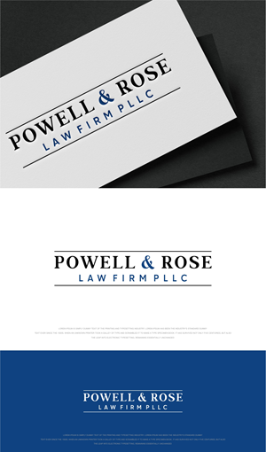 Logo Design by fly  design for Law Offices of David L Powell, PLLC | Design: #30729424