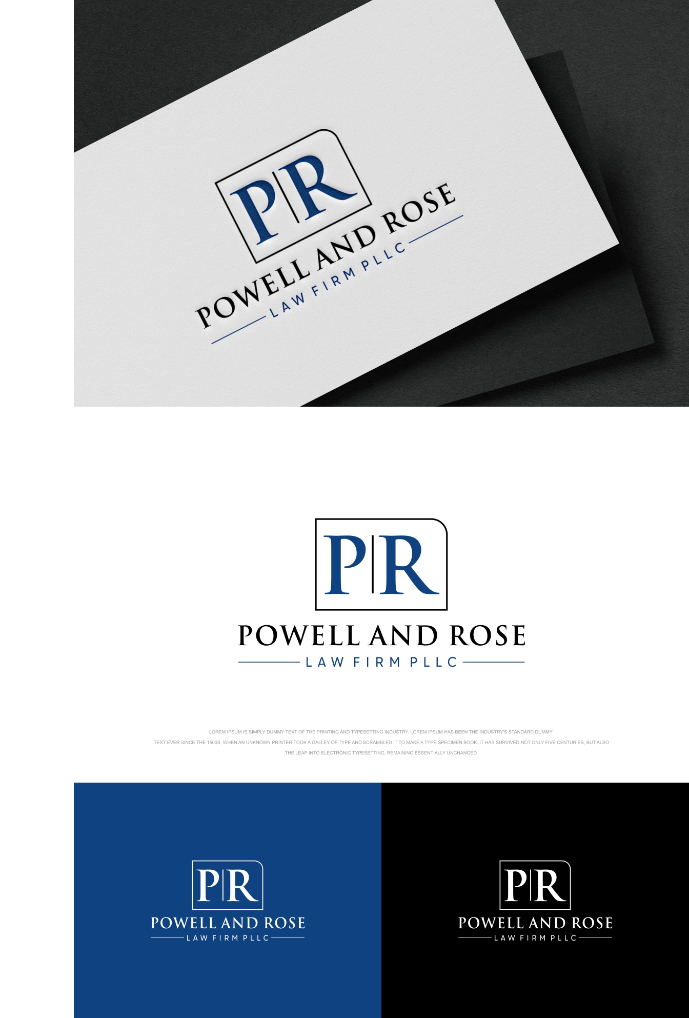 Logo Design by fly  design for Law Offices of David L Powell, PLLC | Design #30729425