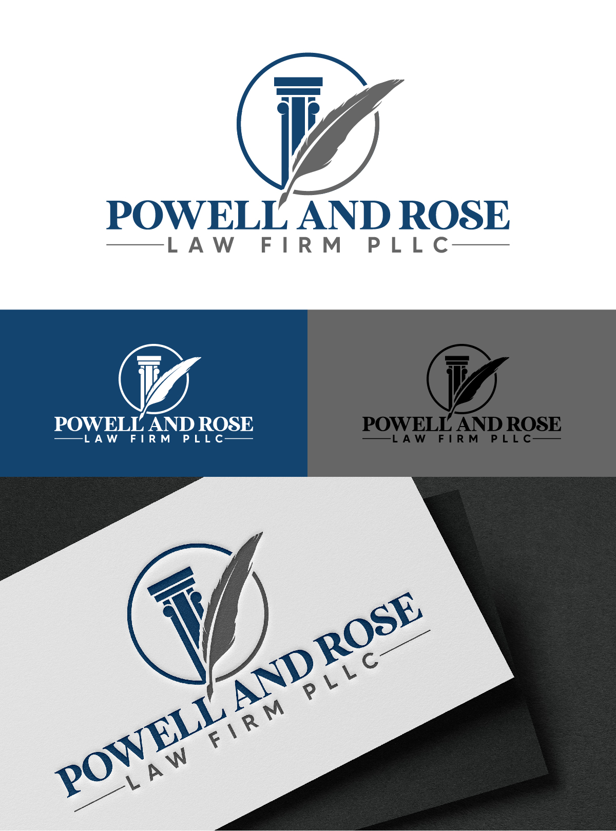 Logo Design by DesignLima for Law Offices of David L Powell, PLLC | Design #30725569