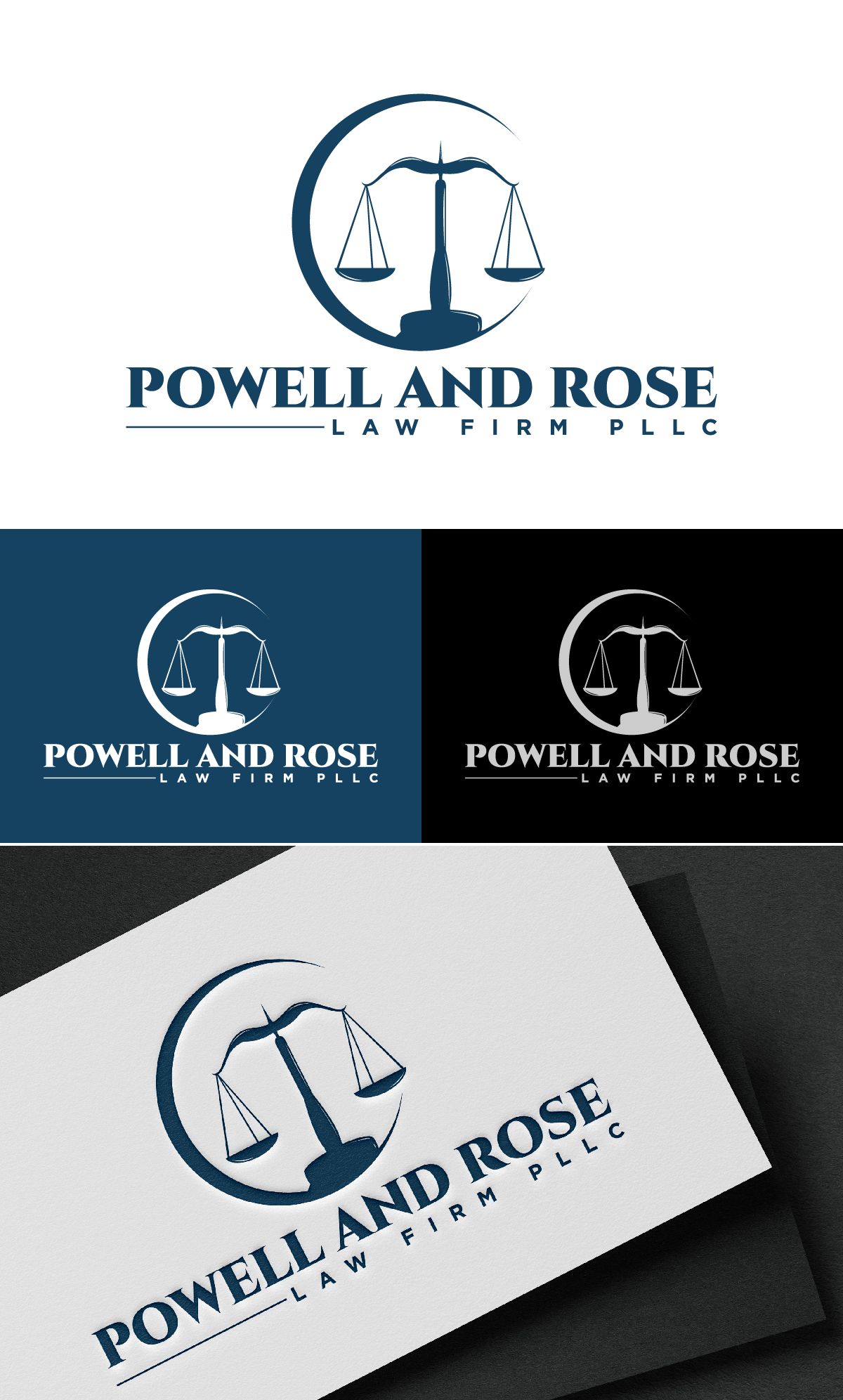 Logo Design by DesignLima for Law Offices of David L Powell, PLLC | Design #30725570