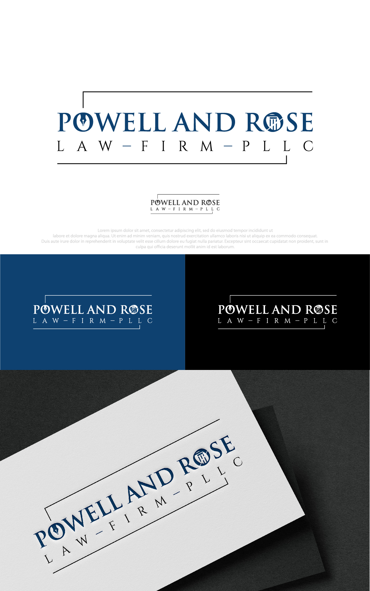 Logo Design by DesignLima for Law Offices of David L Powell, PLLC | Design #30725576