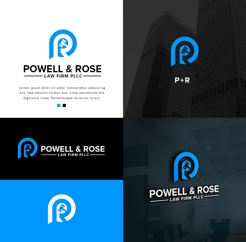 Logo Design by MCreative for Law Offices of David L Powell, PLLC | Design #30731979