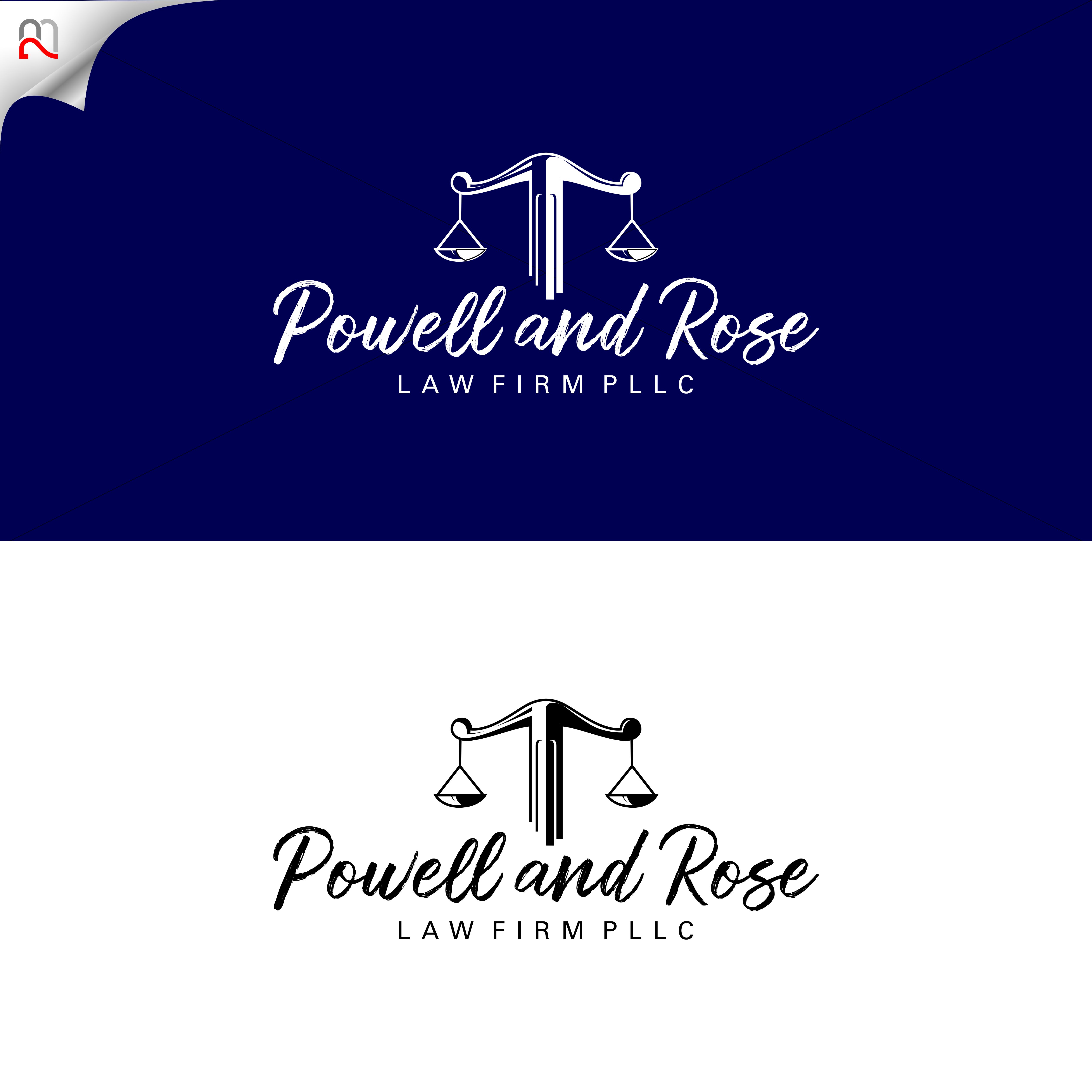 Diseño de Logo por Moenazat73 para Law Offices of David L Powell, PLLC | Diseño #30756787