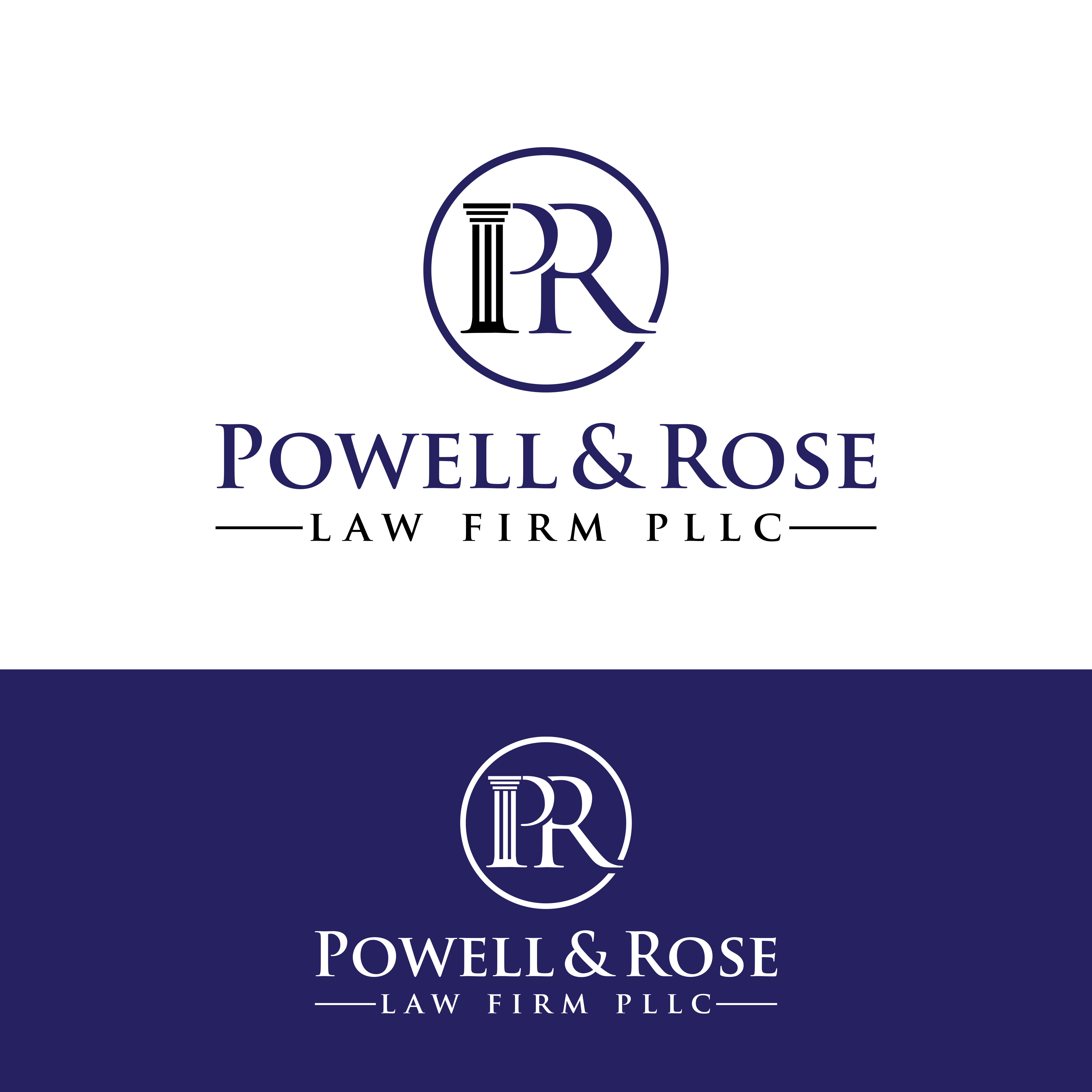 Logo Design by AZdesigner for Law Offices of David L Powell, PLLC | Design #30739307