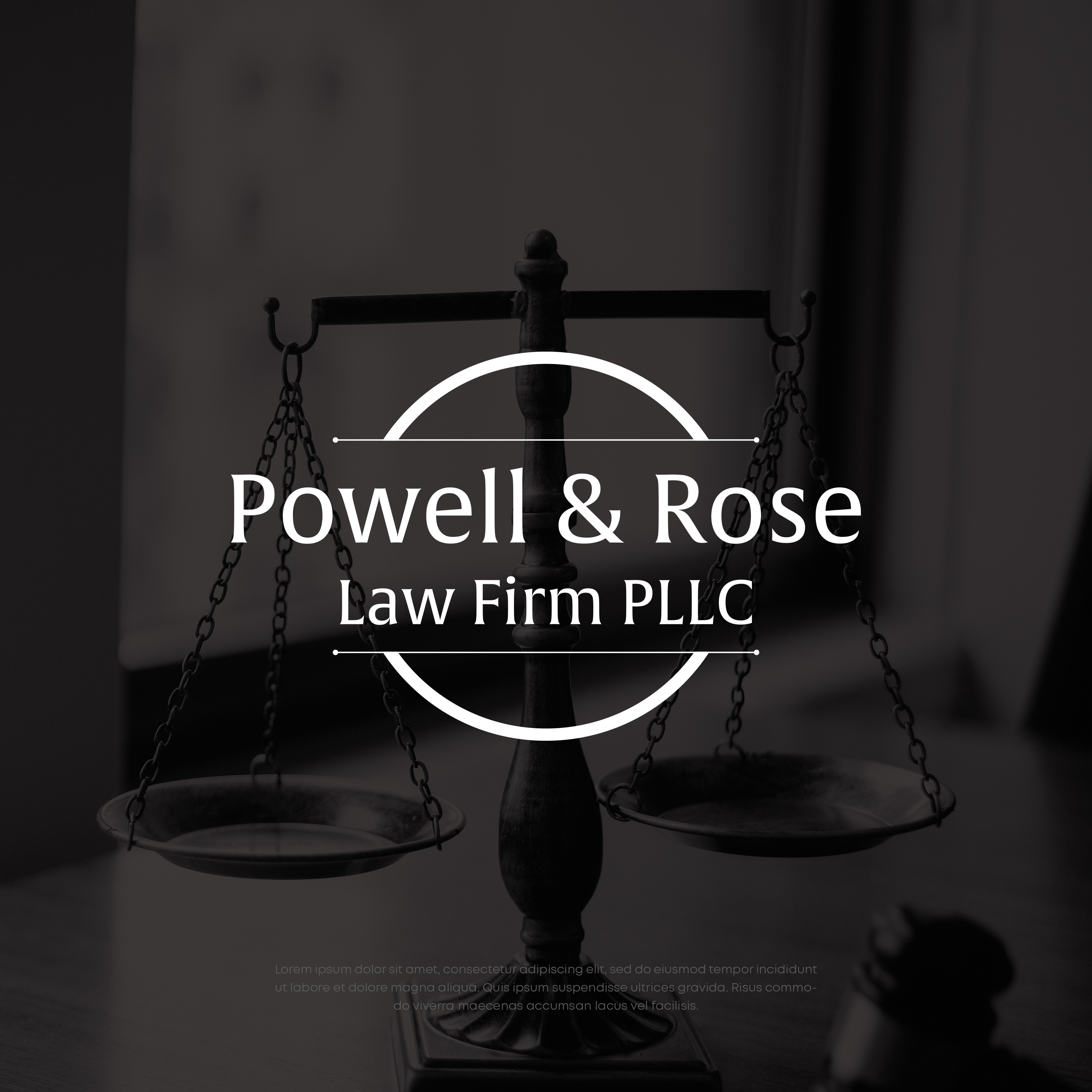 Logo Design by vramar.roy for Law Offices of David L Powell, PLLC | Design #30732467