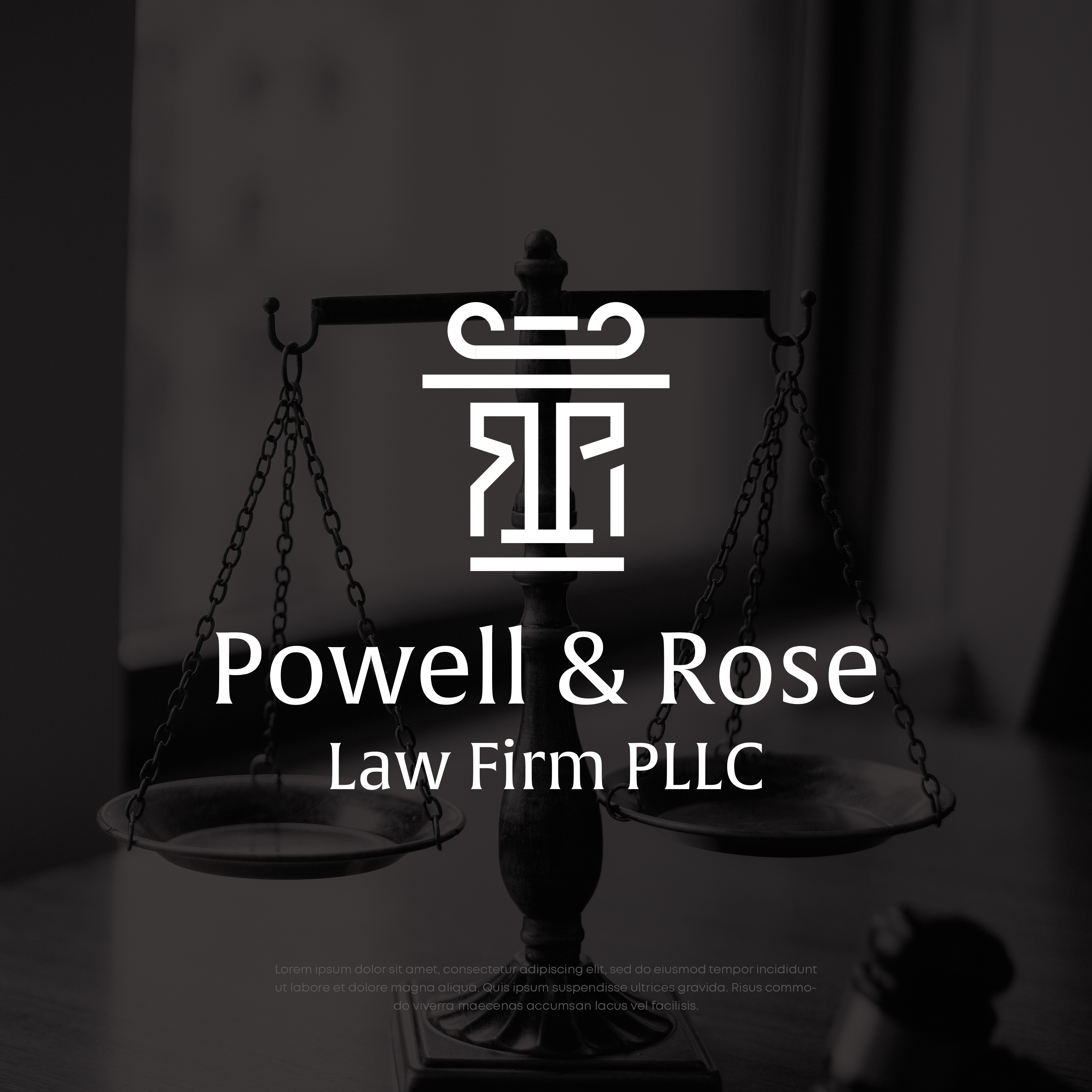 Logo-Design von vramar.roy für Law Offices of David L Powell, PLLC | Design #30732634