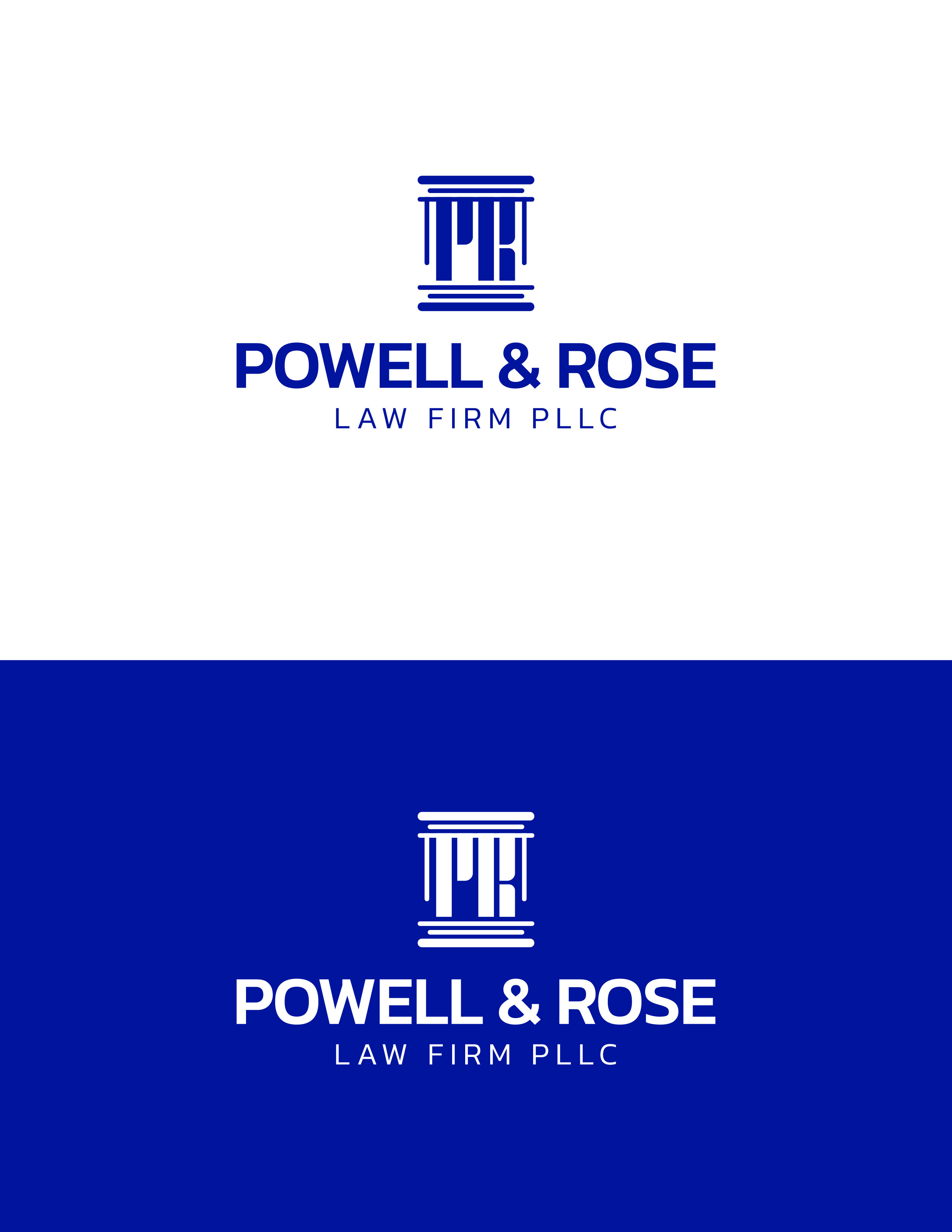 Logo Design by M. Farrukh for Law Offices of David L Powell, PLLC | Design #30739296