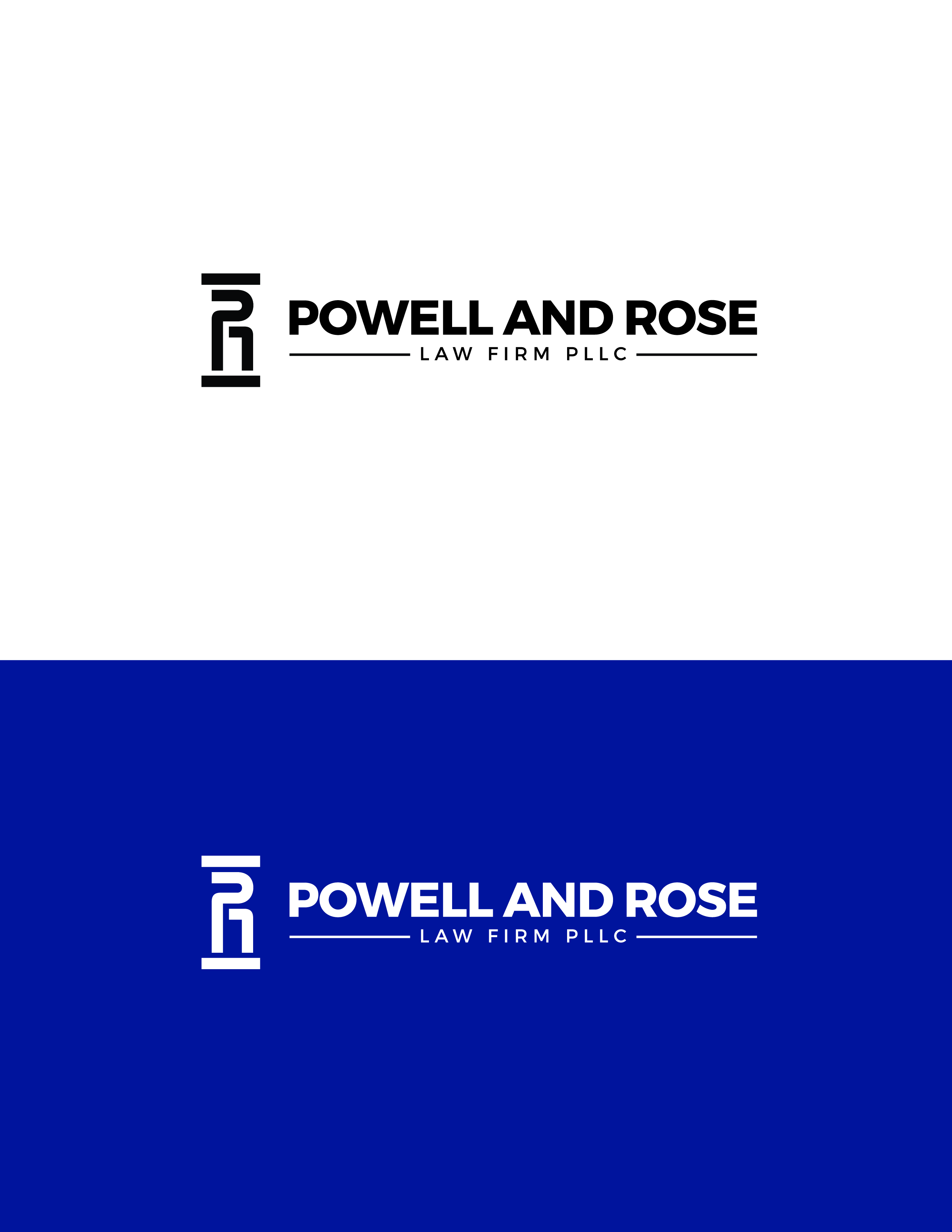 Logo Design by M. Farrukh for Law Offices of David L Powell, PLLC | Design #30739523