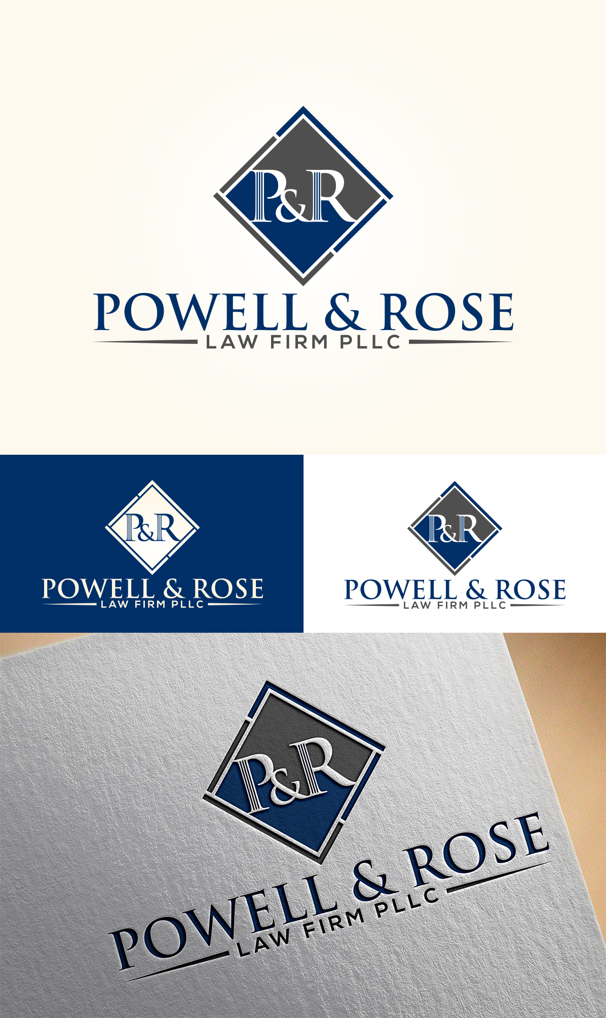 Logo-Design von Imran_me für Law Offices of David L Powell, PLLC | Design #30725859