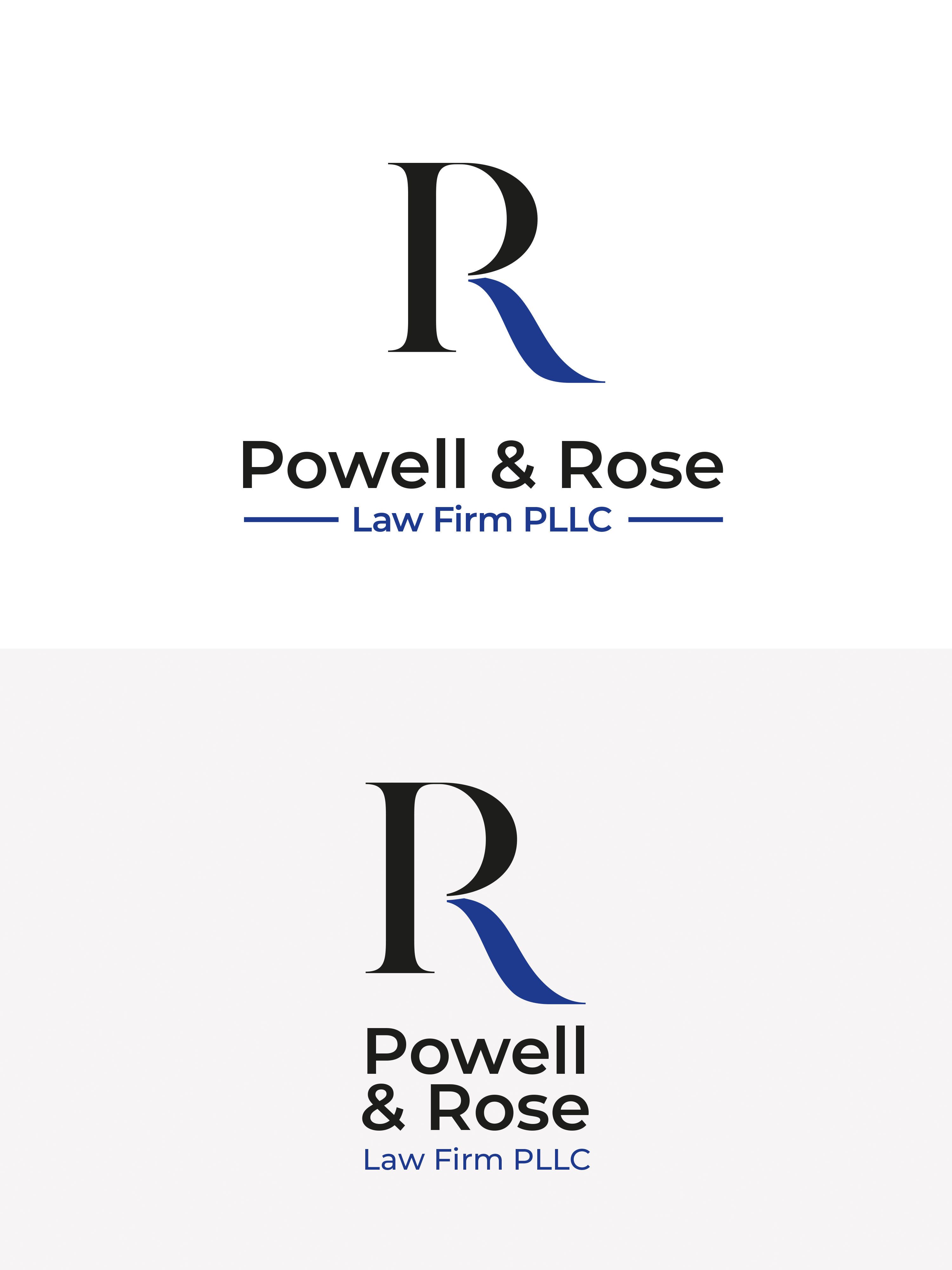 Logo Design by COTTA - STUDIO for Law Offices of David L Powell, PLLC | Design #30740575