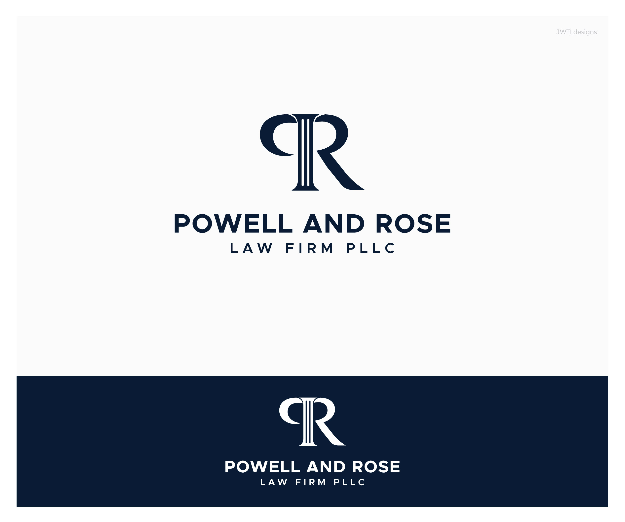 Logo Design by JWTL for Law Offices of David L Powell, PLLC | Design #30736664