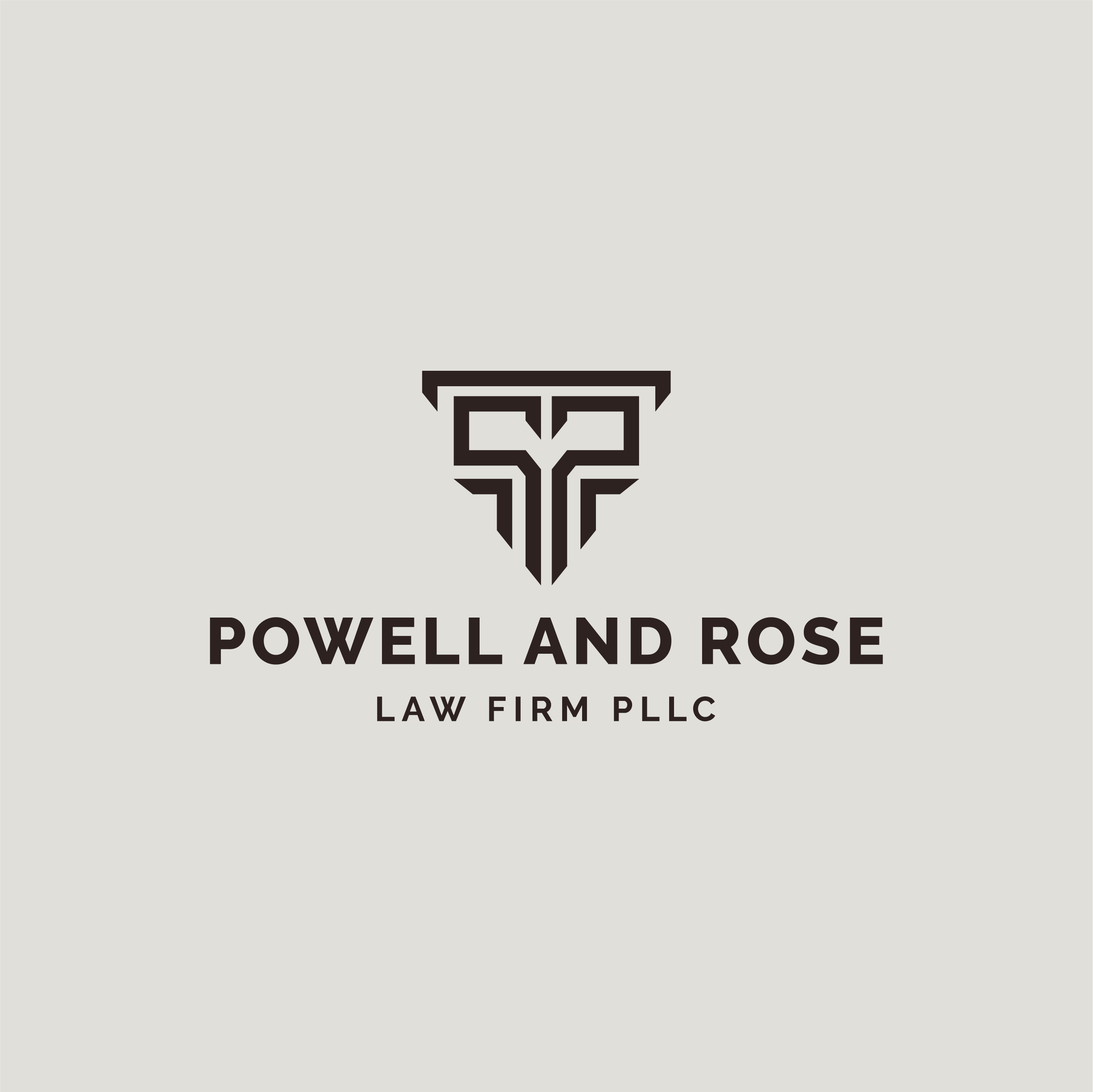 Logo Design by Mir Akrash Ahmed for Law Offices of David L Powell, PLLC | Design #30738246