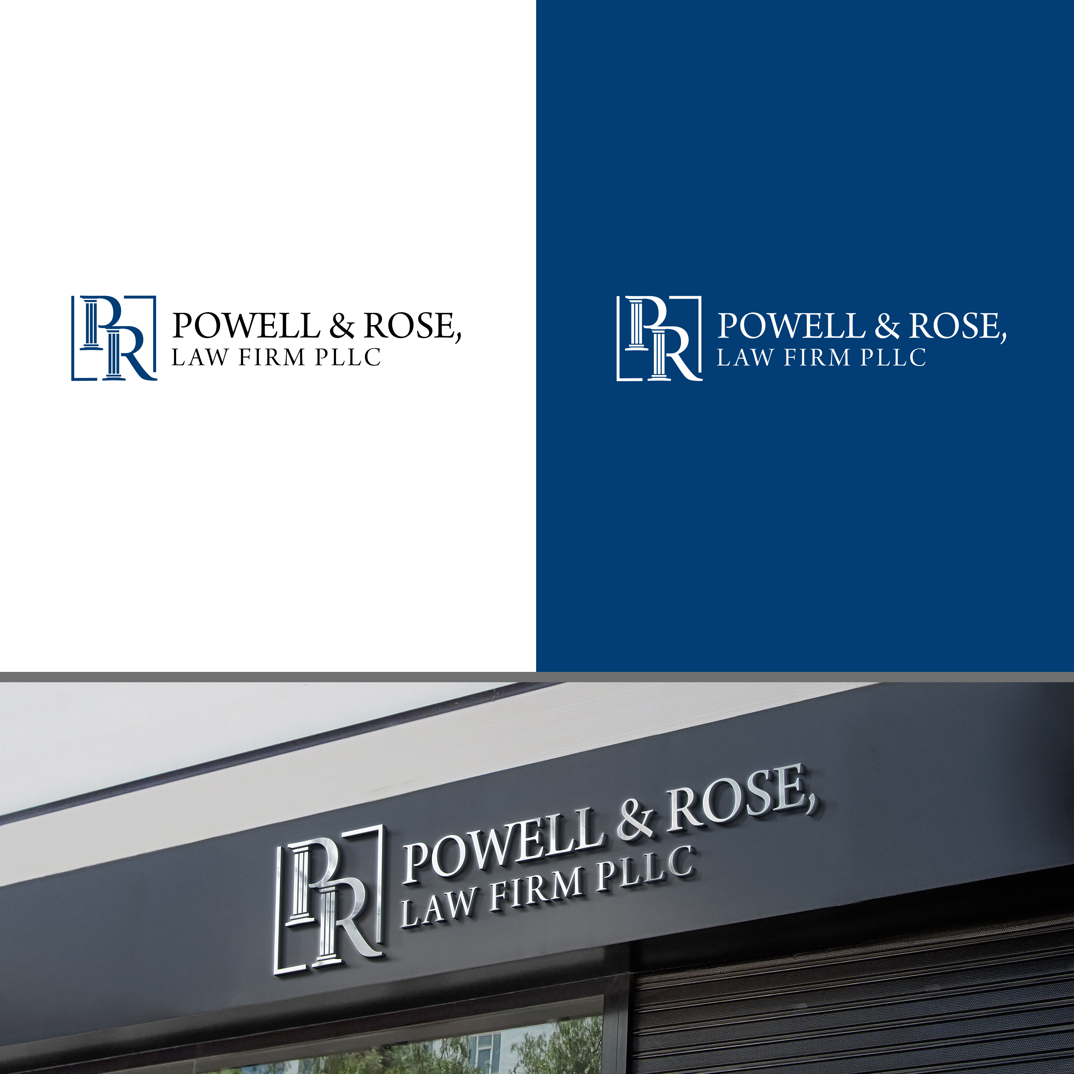 Logo Design by DesignUniq for Law Offices of David L Powell, PLLC | Design #30719364