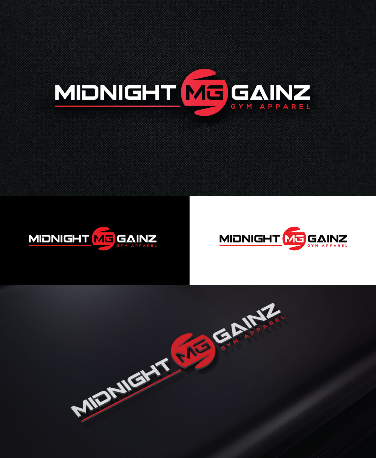 Logo Design by sol design2 for MidnightGainz | Design #30720575