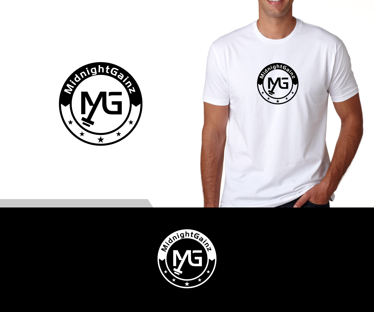 Logo Design by ecorokerz for MidnightGainz | Design #30719603