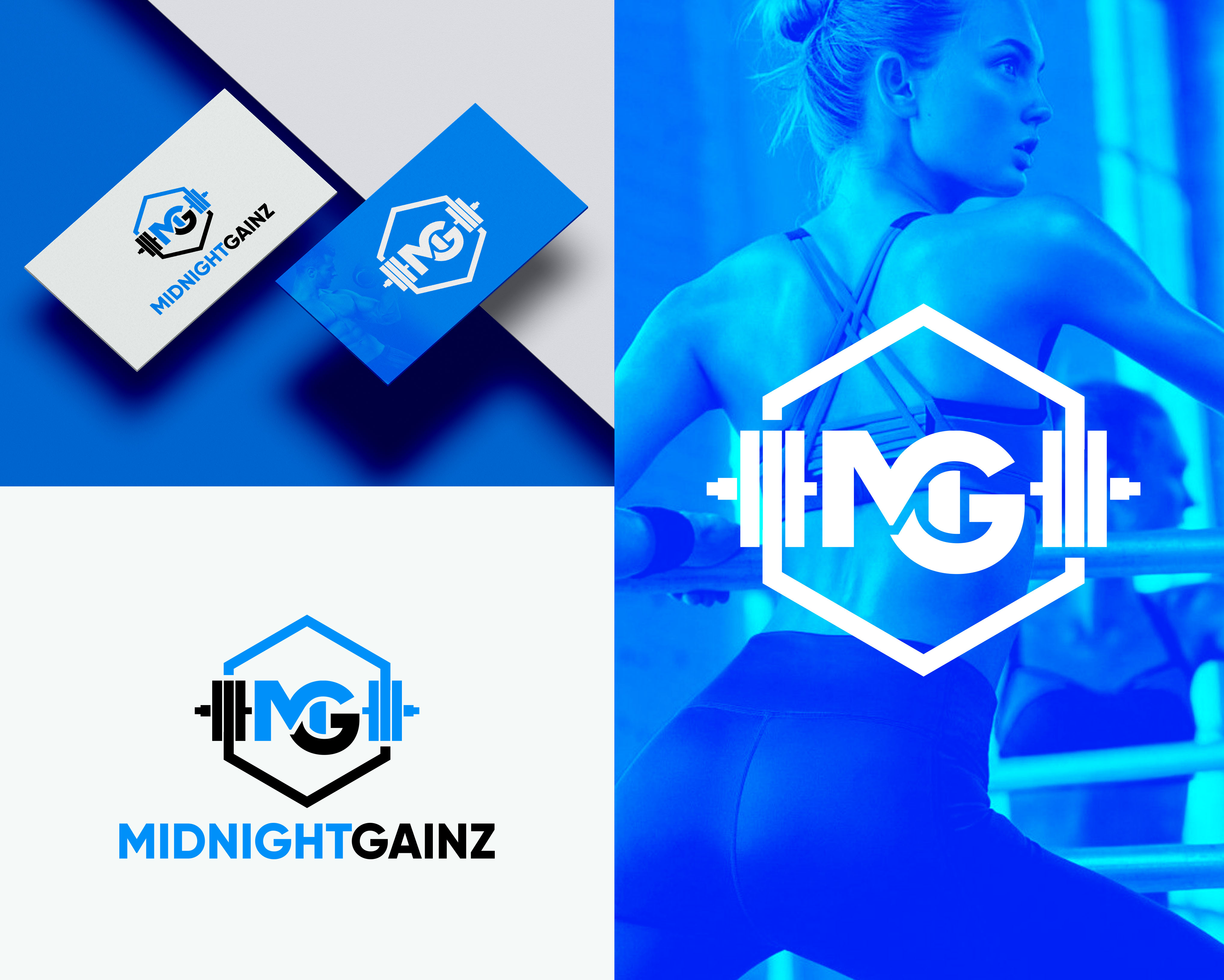 Logo Design by aexoagency for MidnightGainz | Design #30720687