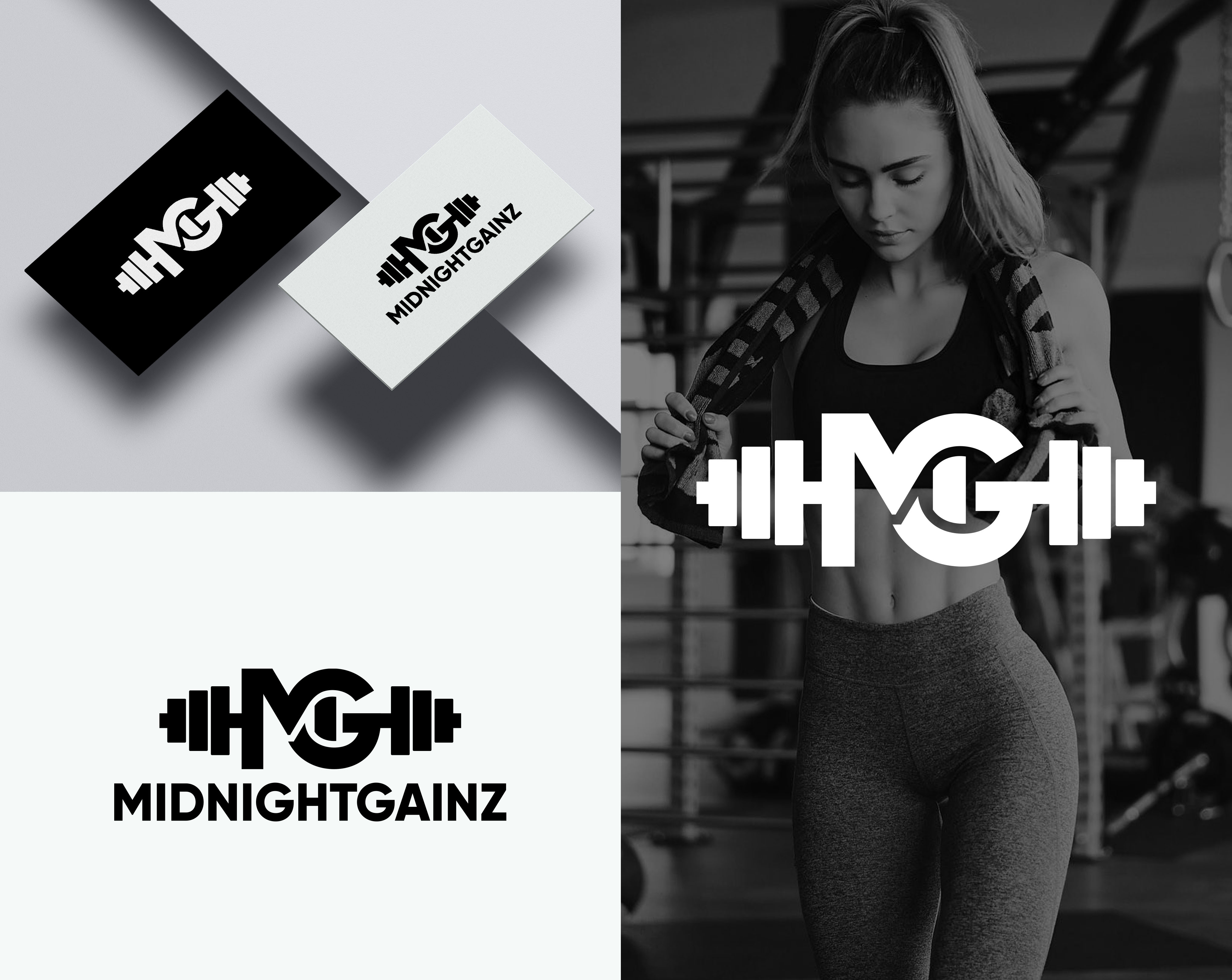 Logo Design by aexoagency for MidnightGainz | Design #30720755