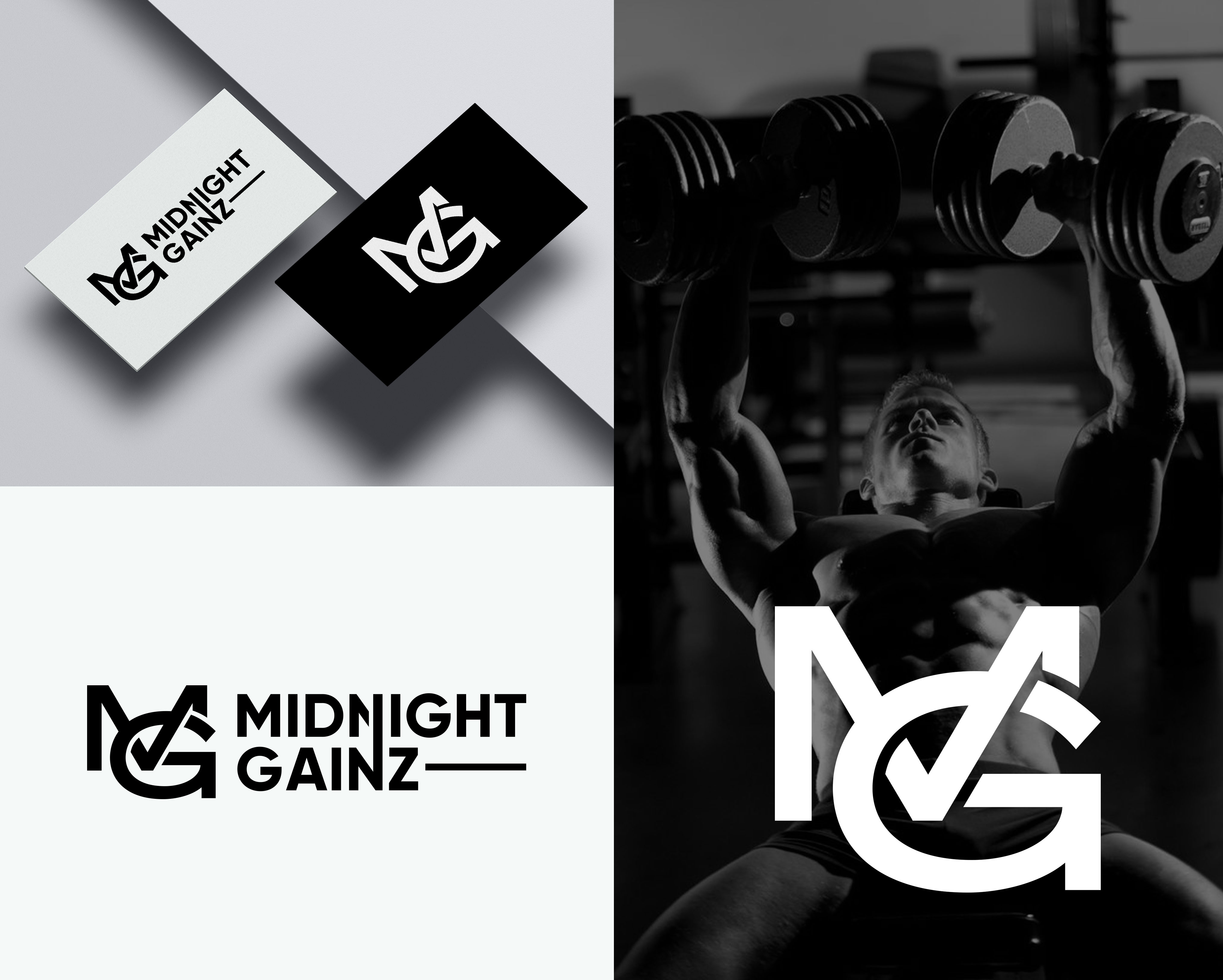 Logo Design by aexoagency for MidnightGainz | Design #30721015