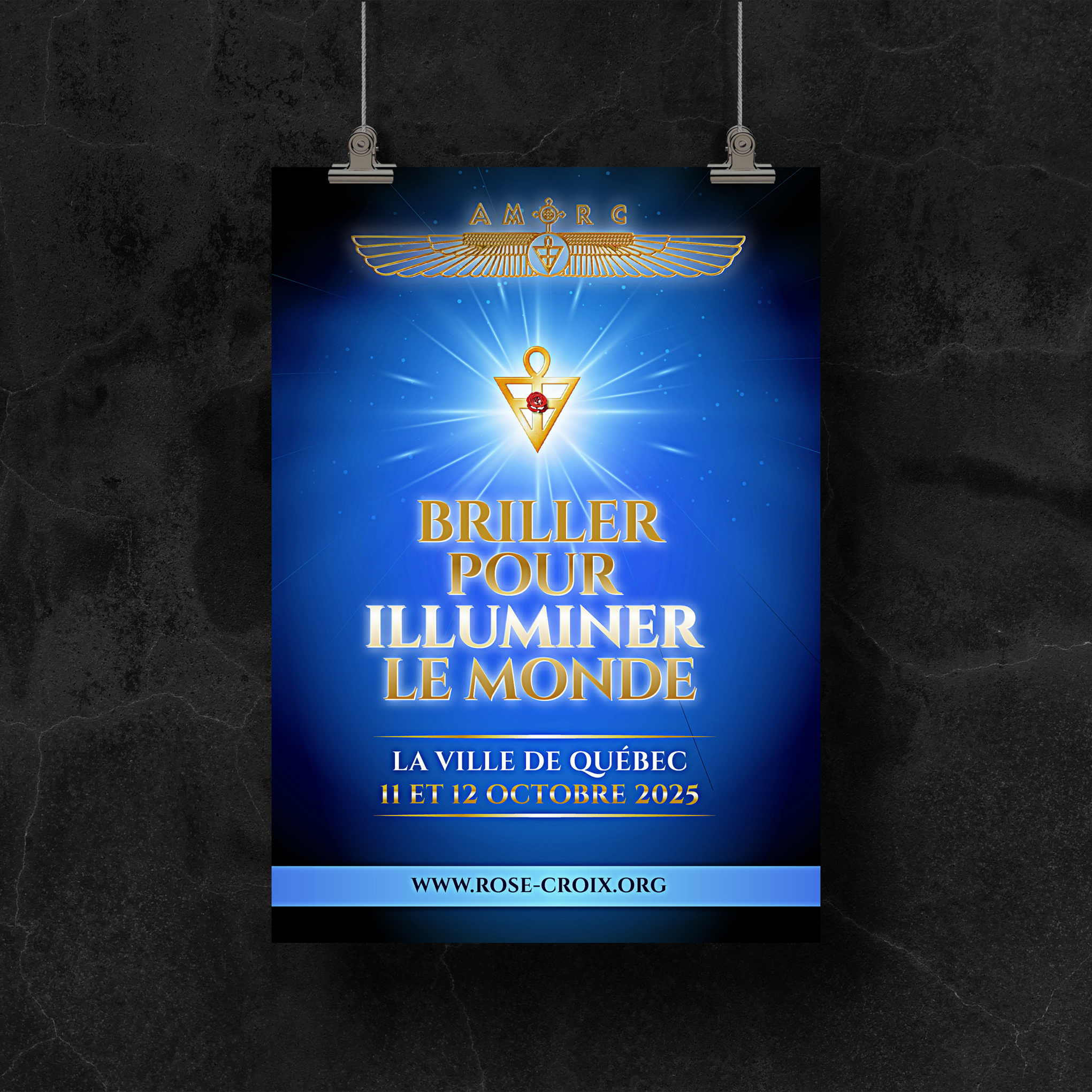 Flyer Design by Jose Lopez ( Verified Pro Designer ) for AMORC QUEBEC | Design #30738807