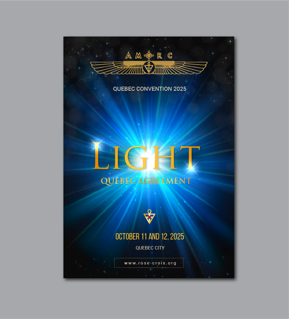 Diseño de Flyer por alex989 para AMORC QUEBEC | Diseño #30743329