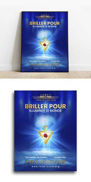 Diseño de Flyer por debdesign para AMORC QUEBEC | Diseño: #30743598
