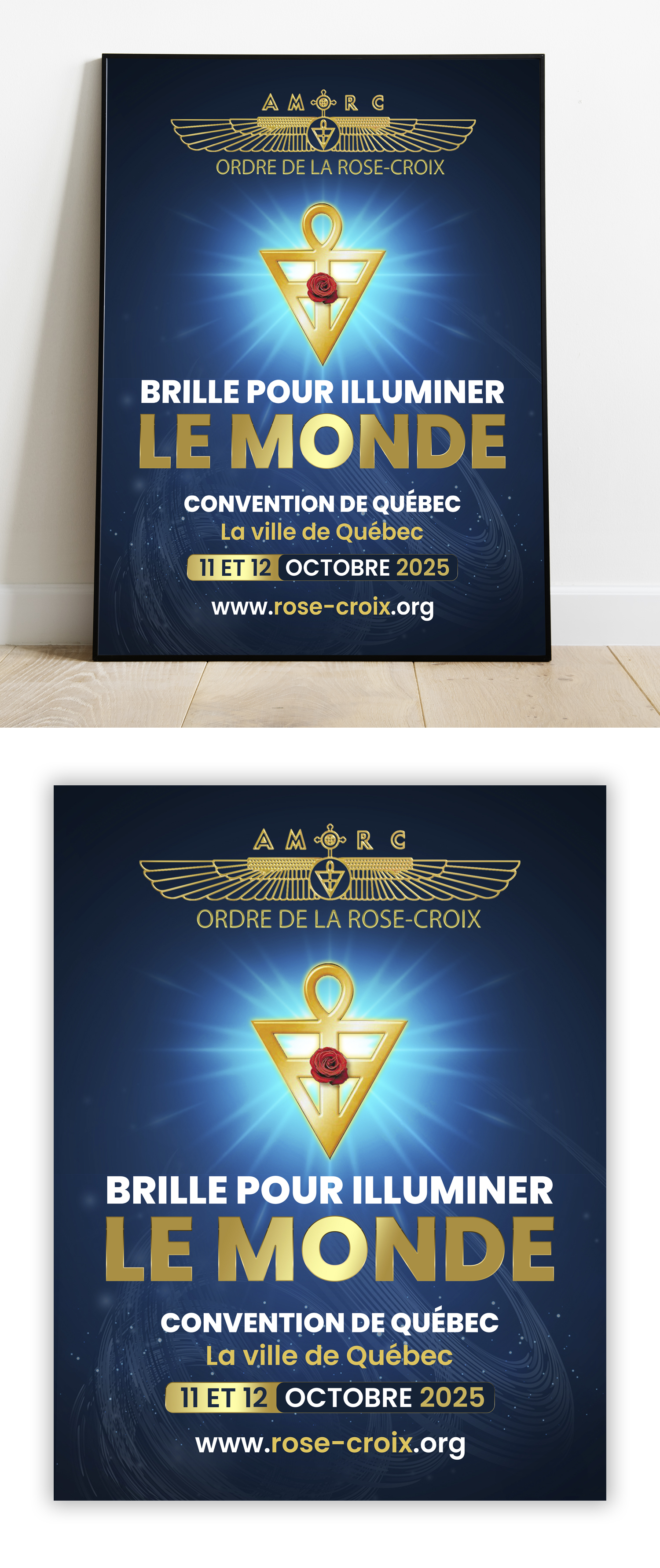Flyer Design by debdesign for AMORC QUEBEC | Design #30743642