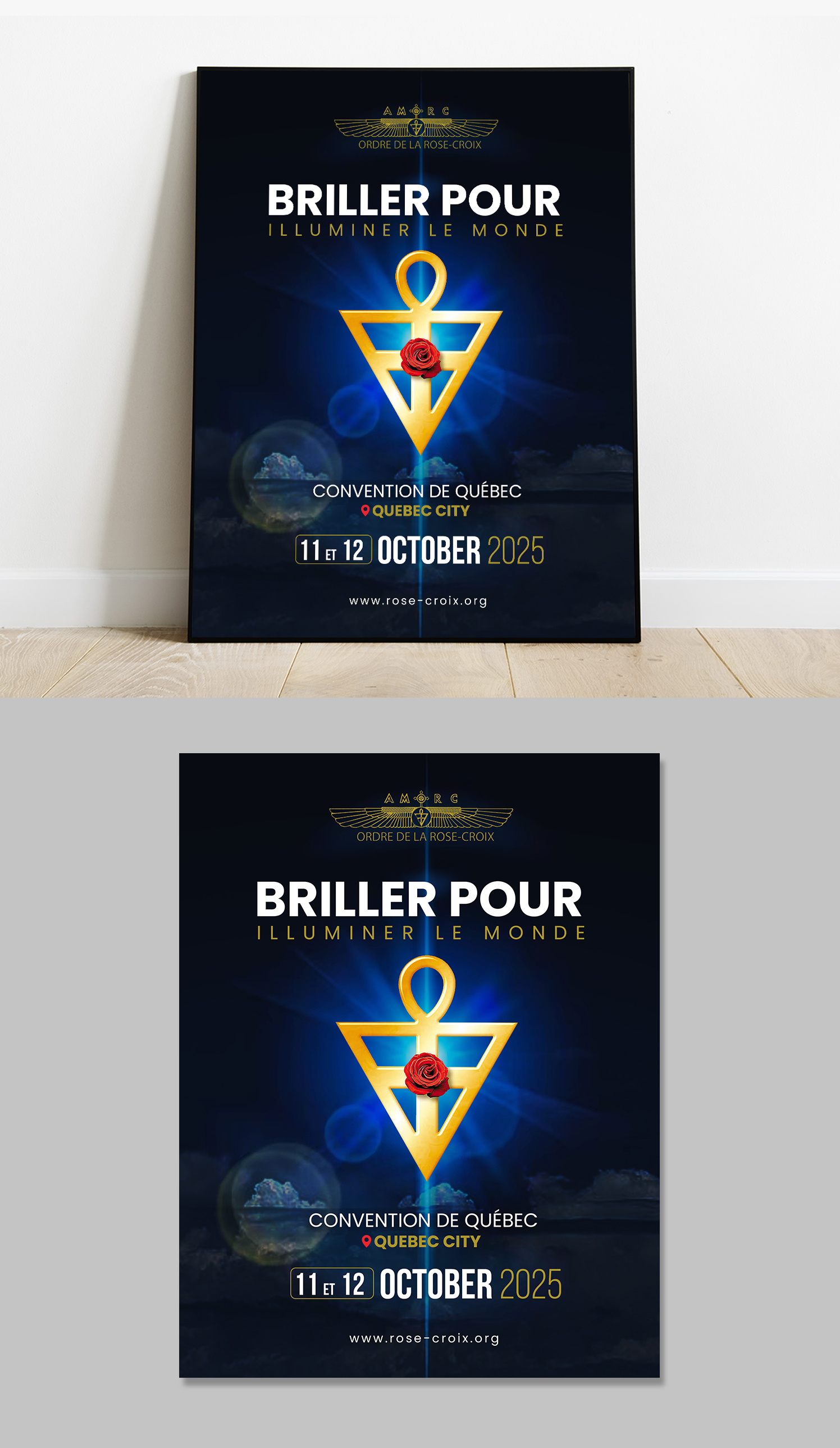 Flyer Design by debdesign for AMORC QUEBEC | Design #30743644