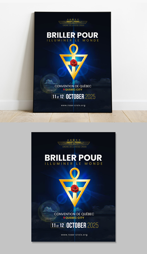 Diseño de Flyer por debdesign para AMORC QUEBEC | Diseño: #30743644