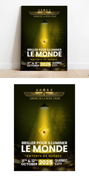 Diseño de Flyer por debdesign para AMORC QUEBEC | Diseño: #30743646