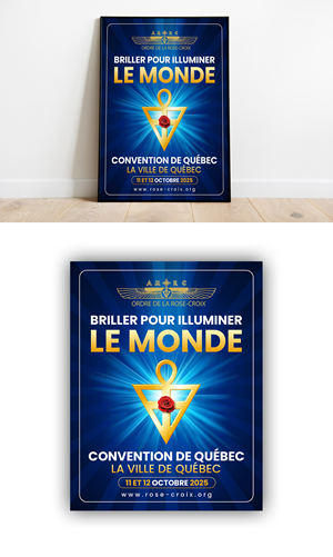 Diseño de Flyer por debdesign para AMORC QUEBEC | Diseño: #30743704