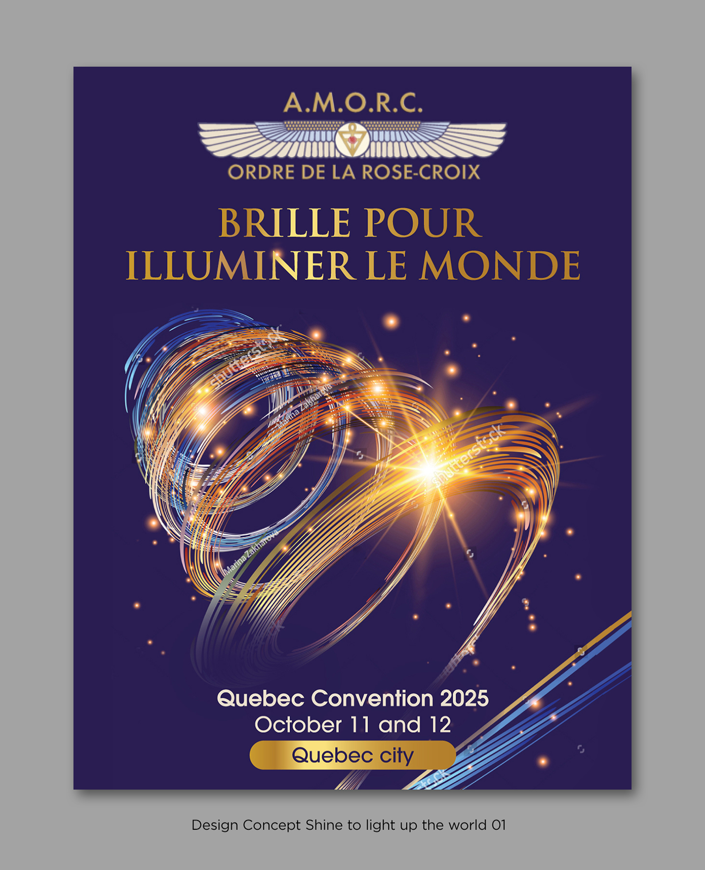 Flyer Design by D Creative for AMORC QUEBEC | Design #30762708